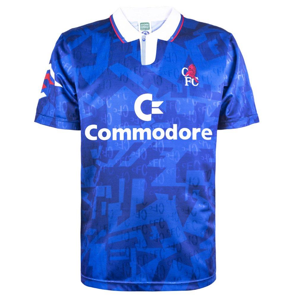 Blue/White - Score Draw - ScoreDraw Chelsea Home Shirt 1992/93 - 1