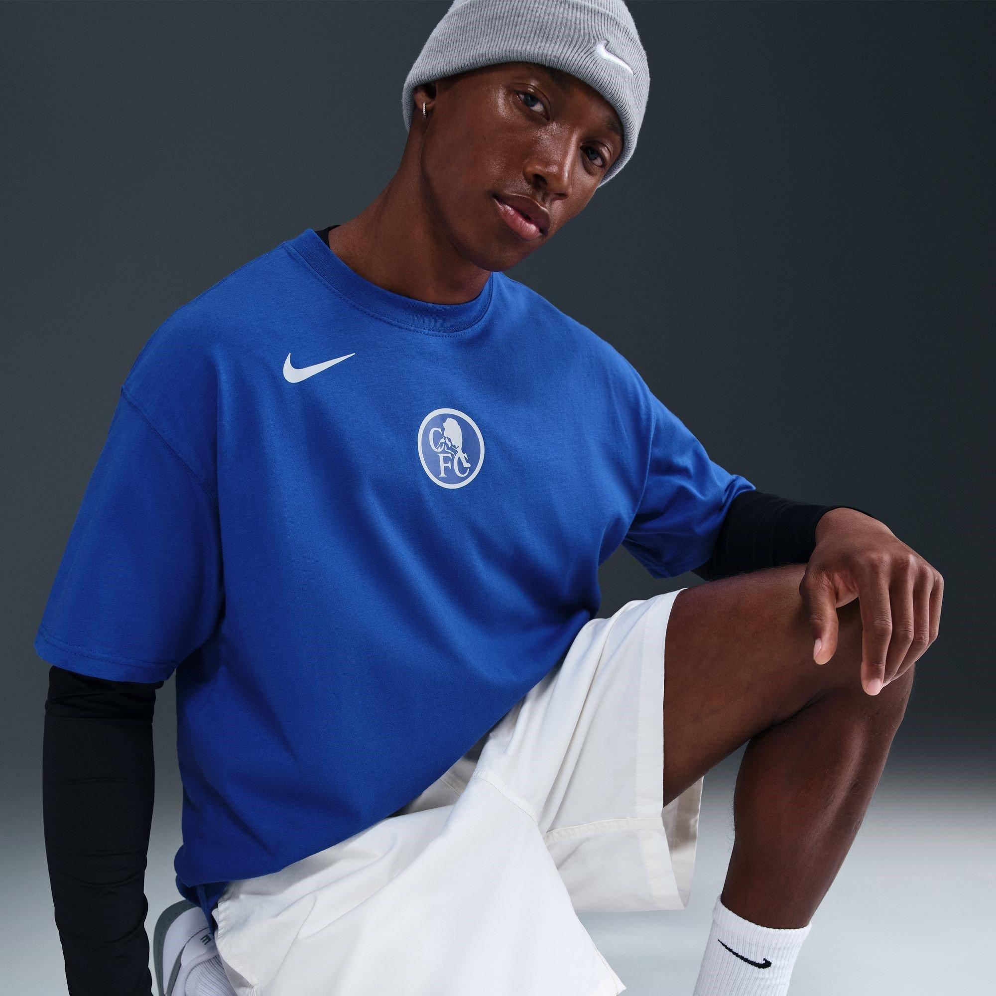 Blue - Nike - Chelsea T90 Remix T-Shirt Adults - 5