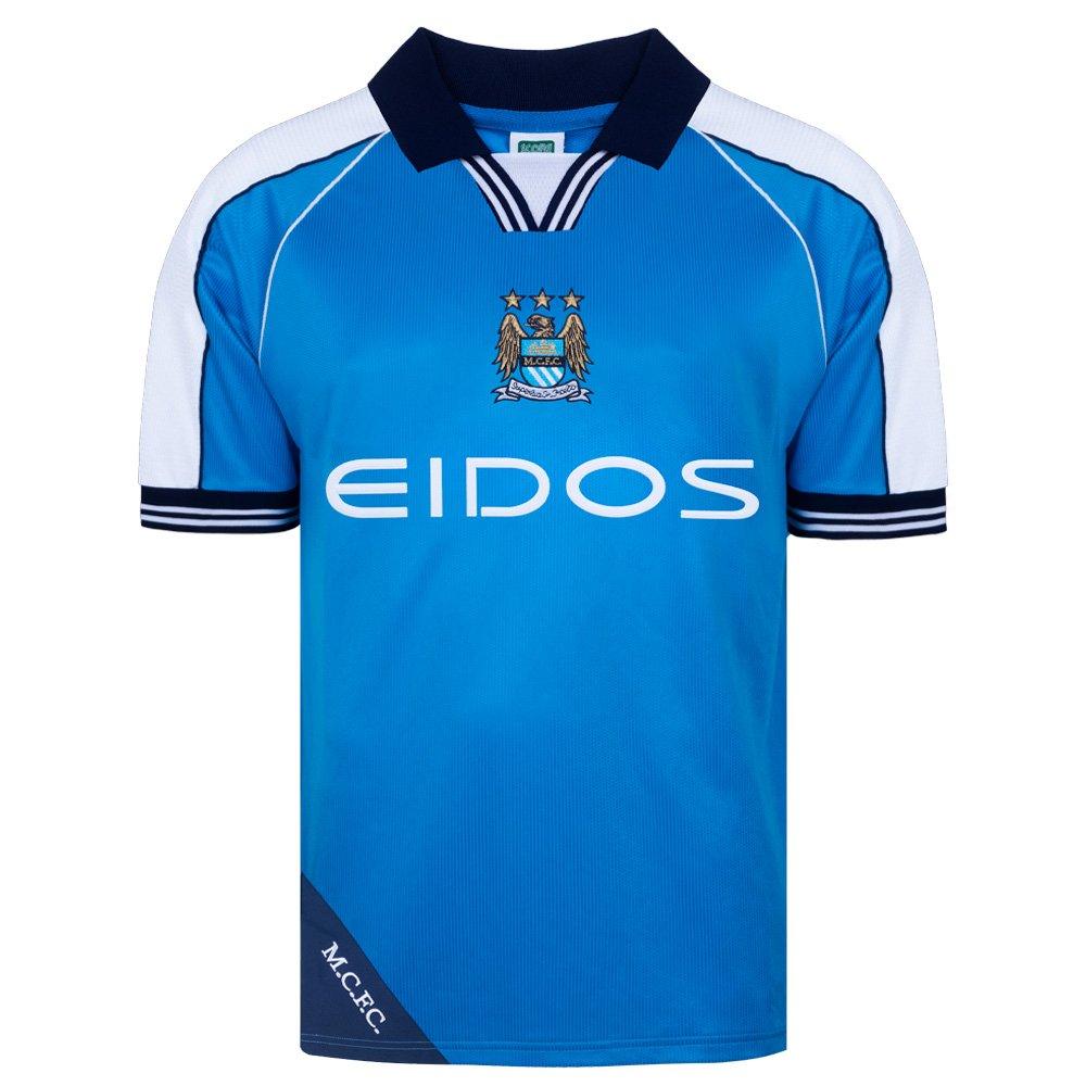 Blue/White - Score Draw - SD Manchester City Retro Home Shirt 2000 Adults - 1