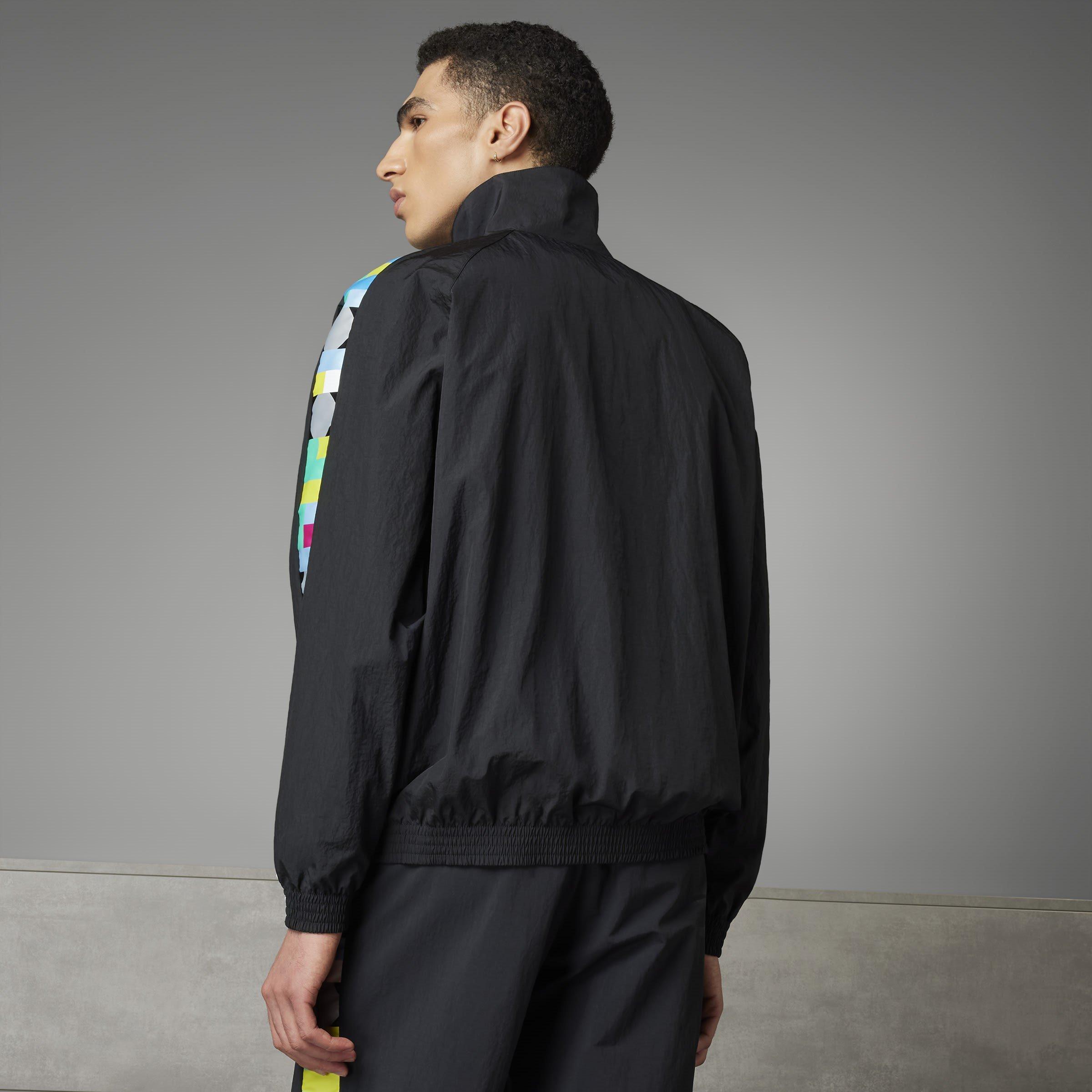 Black - adidas - Manchester United Peter Saville Tracksuit Top Mens - 9