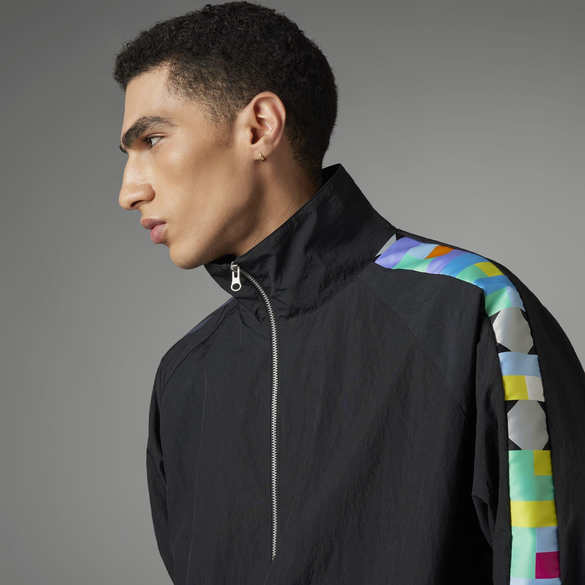 Black - adidas - Manchester United Peter Saville Tracksuit Top Mens - 10