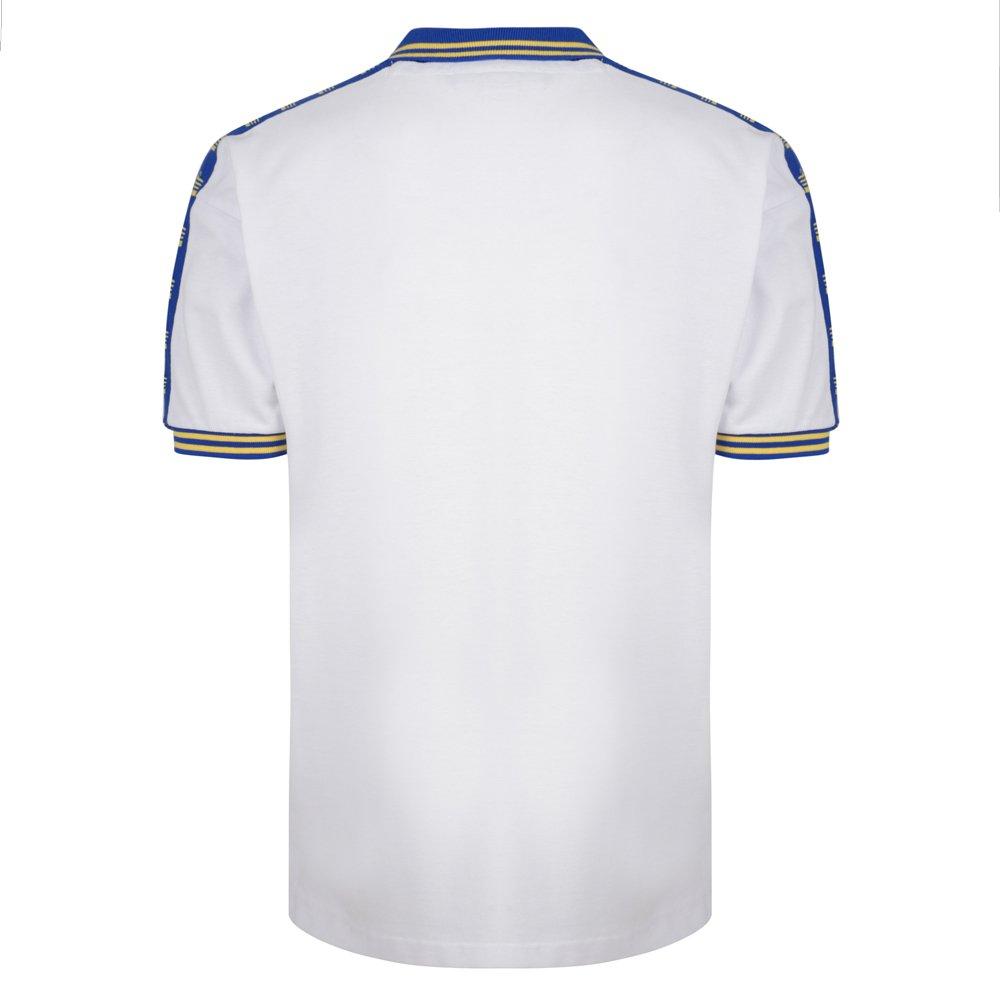Wit/blauw - Score Draw - Leeds United Retro Home Shirt 1978 Mens - 2