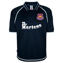 Score Draw West Ham United Retro Away Shirt 2000 Adults