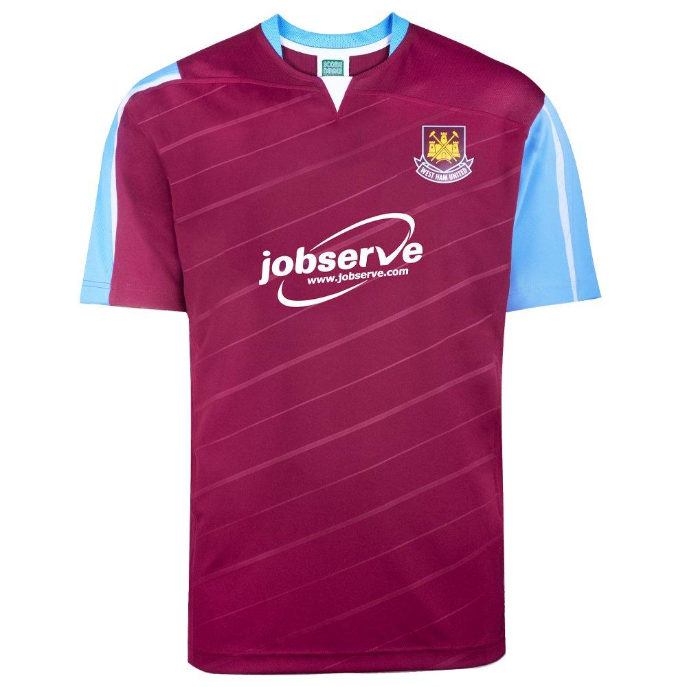 Claret/Blue - Score Draw - SD West Ham United Retro Home Shirt 2005 Adults - 1