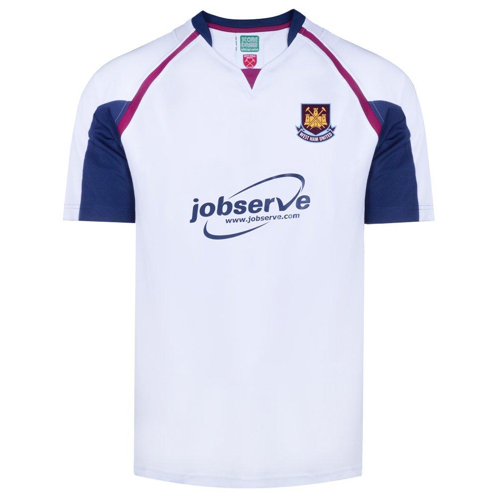 White/Blue - Score Draw - SD West Ham United Retro Away Shirt 2006 Adults - 1