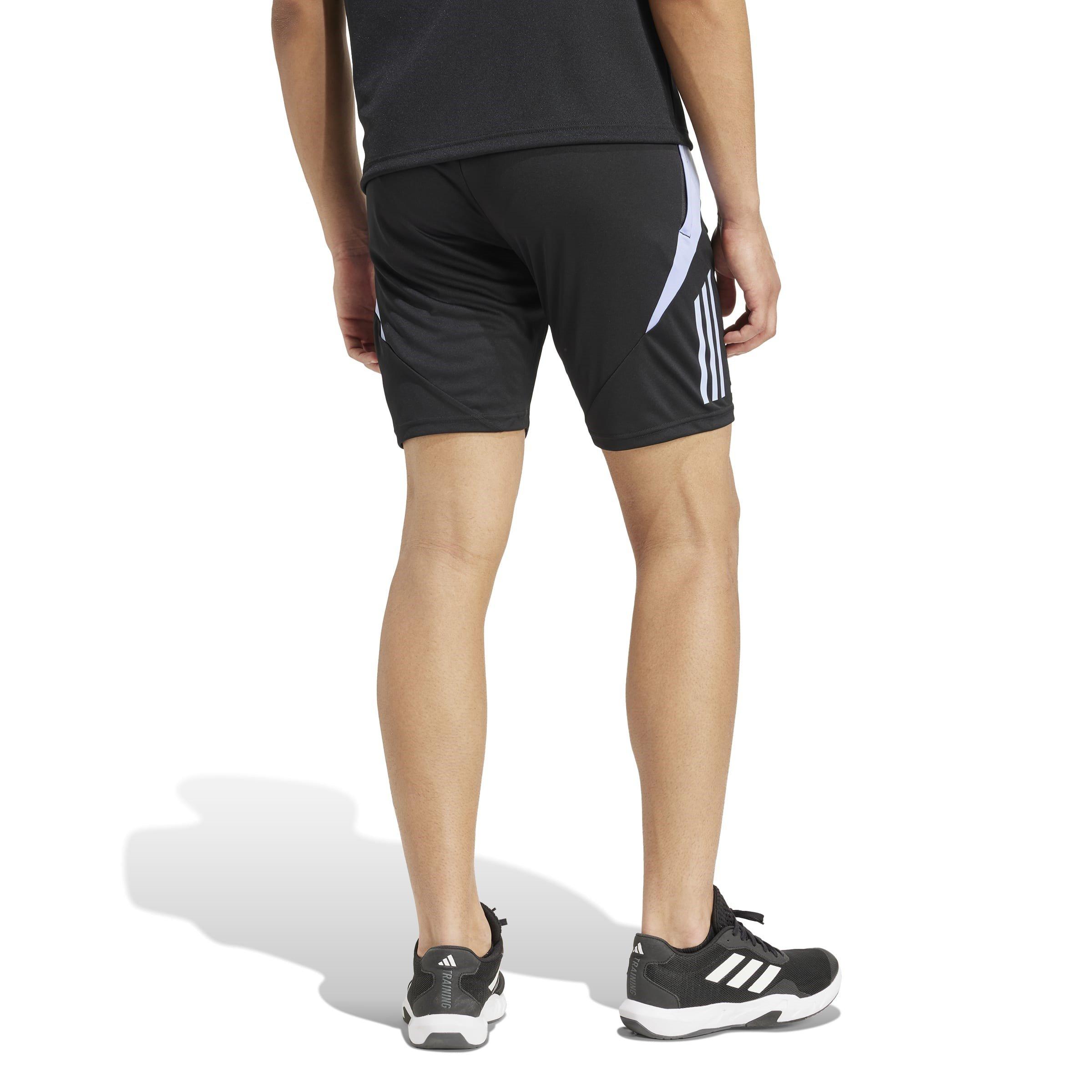 Schwarz/Blau - adidas - All Blacks Gym Shorts 2024 Adults - 4