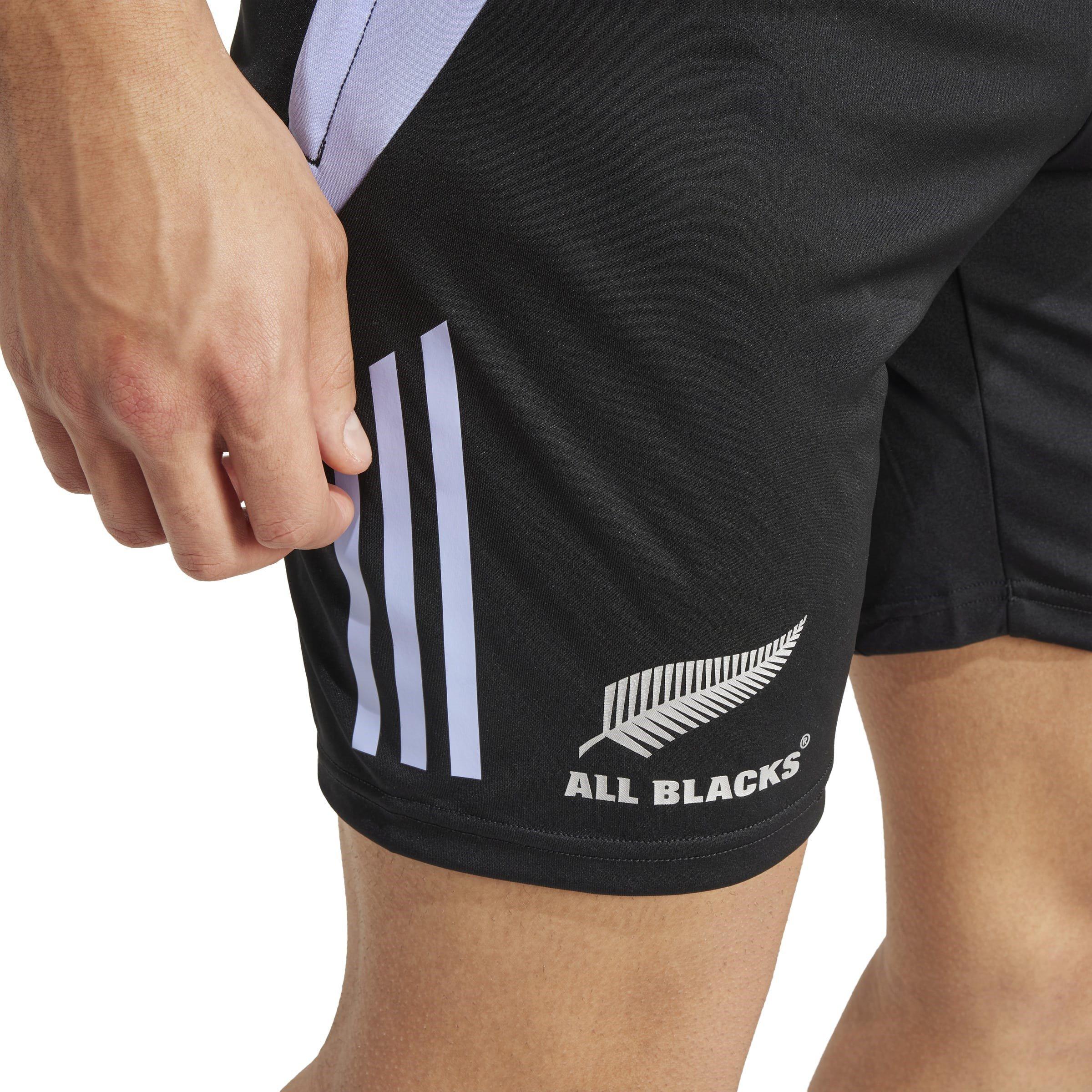 Schwarz/Blau - adidas - All Blacks Gym Shorts 2024 Adults - 6