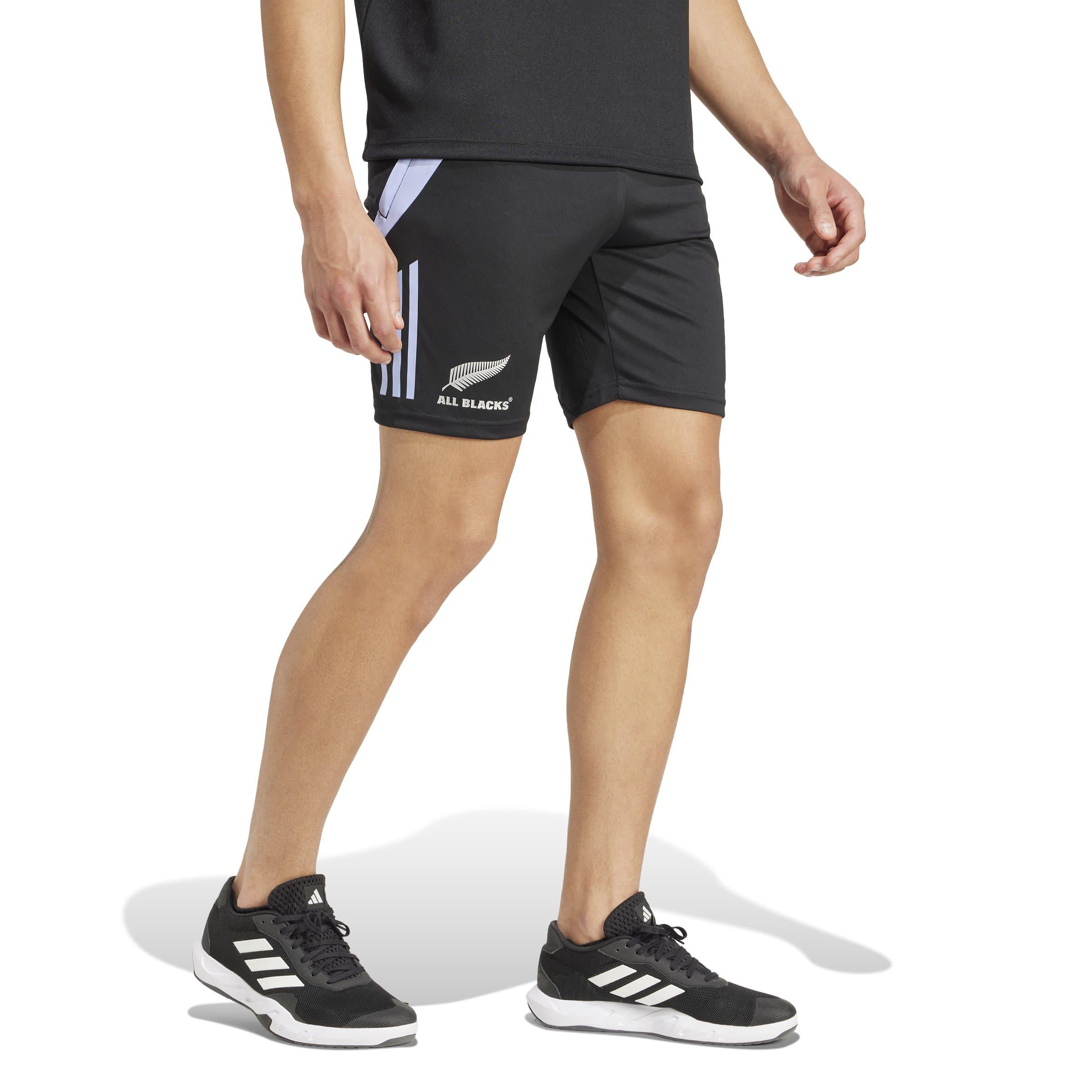 Schwarz/Blau - adidas - All Blacks Gym Shorts 2024 Adults - 7