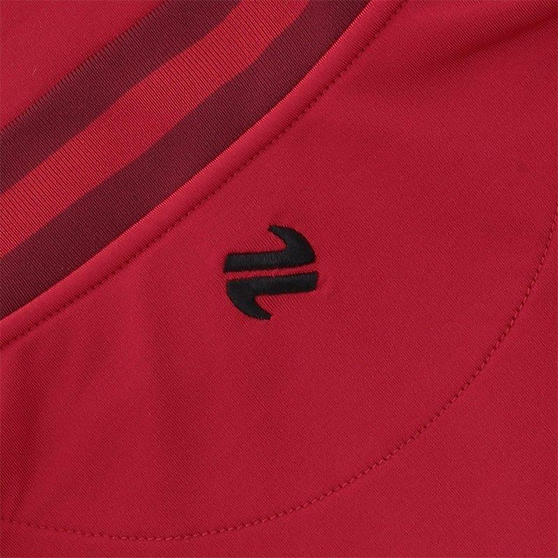 Chilli/Rhod/Blk - ONeills - Derry GAA Junior Nepal Half Zip Top - 4