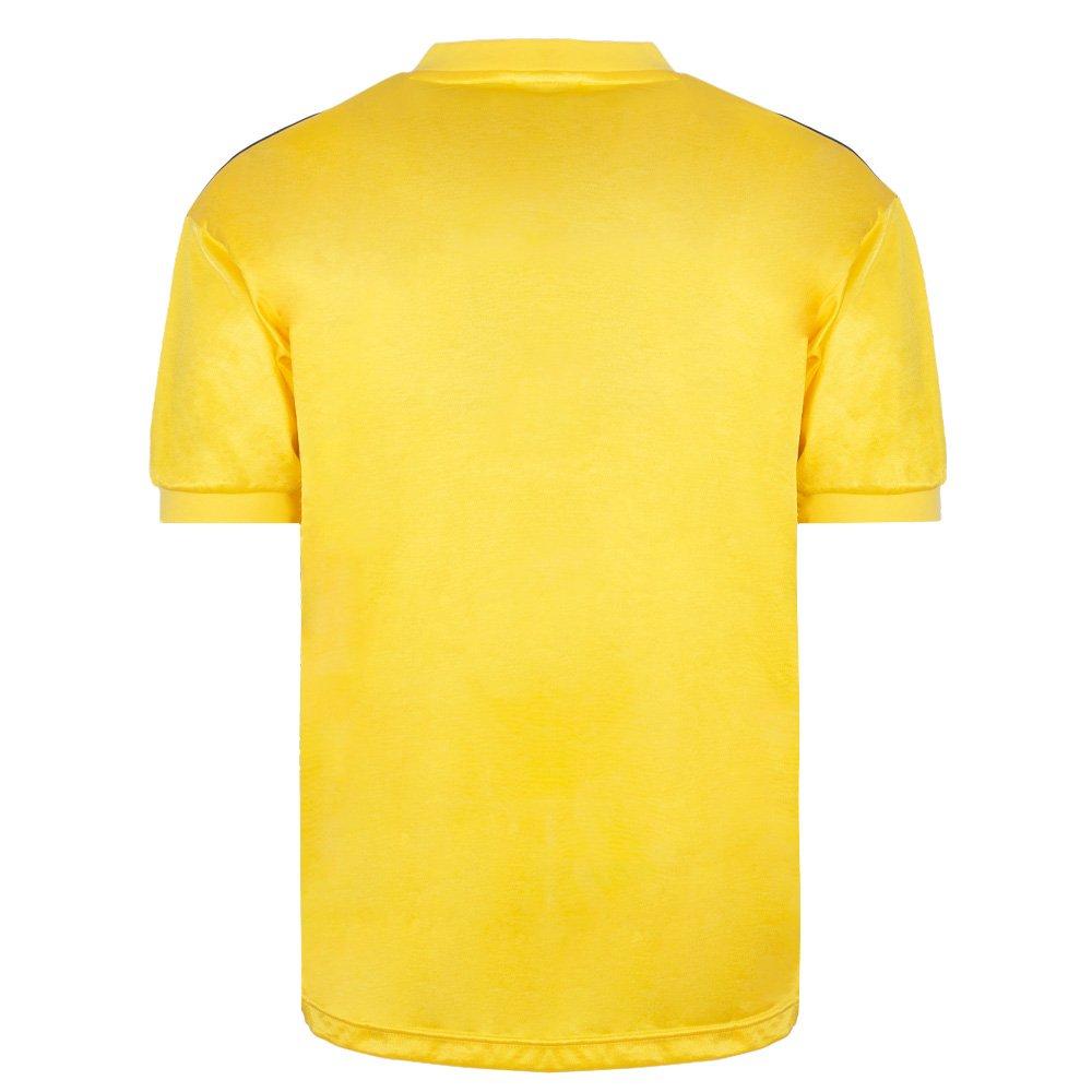 Yellow/Blue - Score Draw - Tottenham Hotspur Retro Away Shirt 1982 Mens - 2