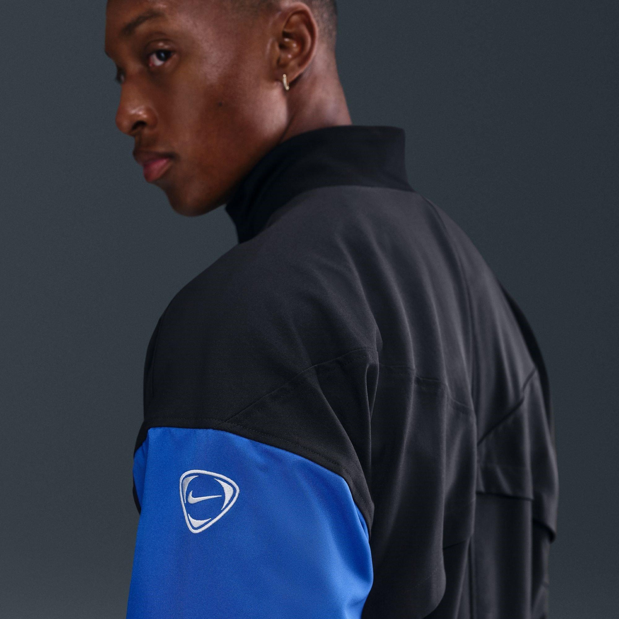 Black/Blue - Nike - Chelsea Anthem Jacket 2025 2026 Mens - 5