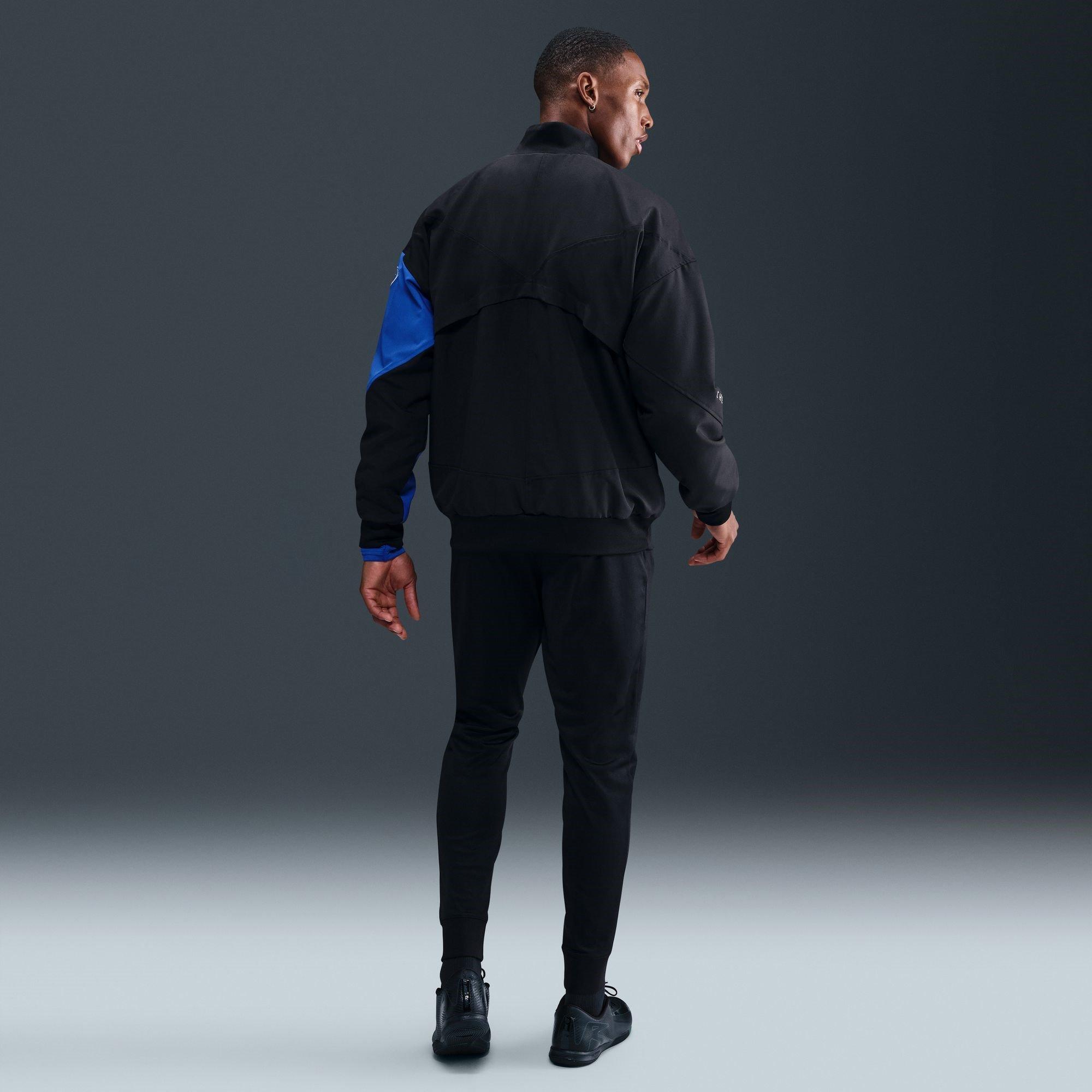 Black/Blue - Nike - Chelsea Anthem Jacket 2025 2026 Mens - 8