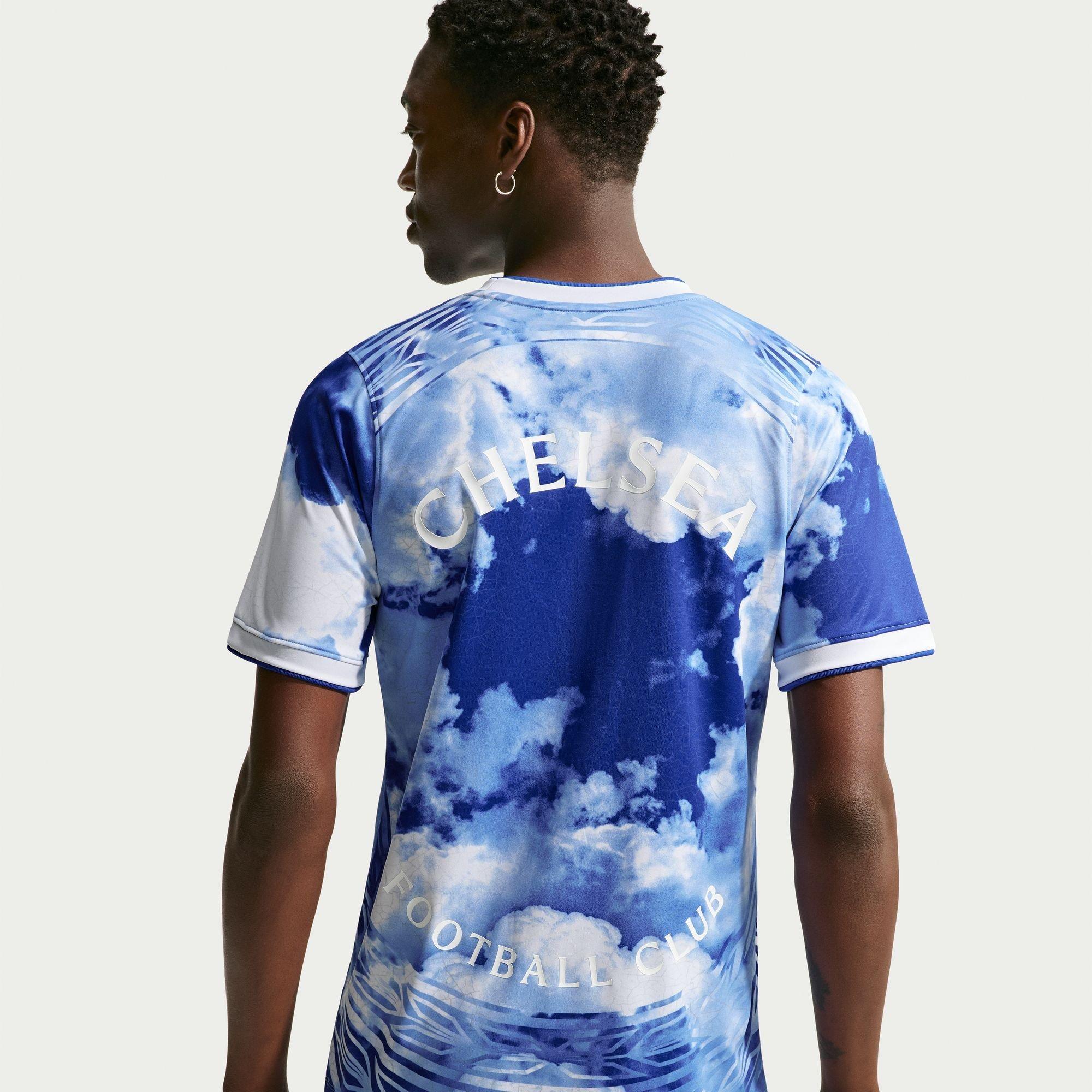 White/Blue - Nike - Chelsea Pre Match Shirt 2026/27 Mens - 2