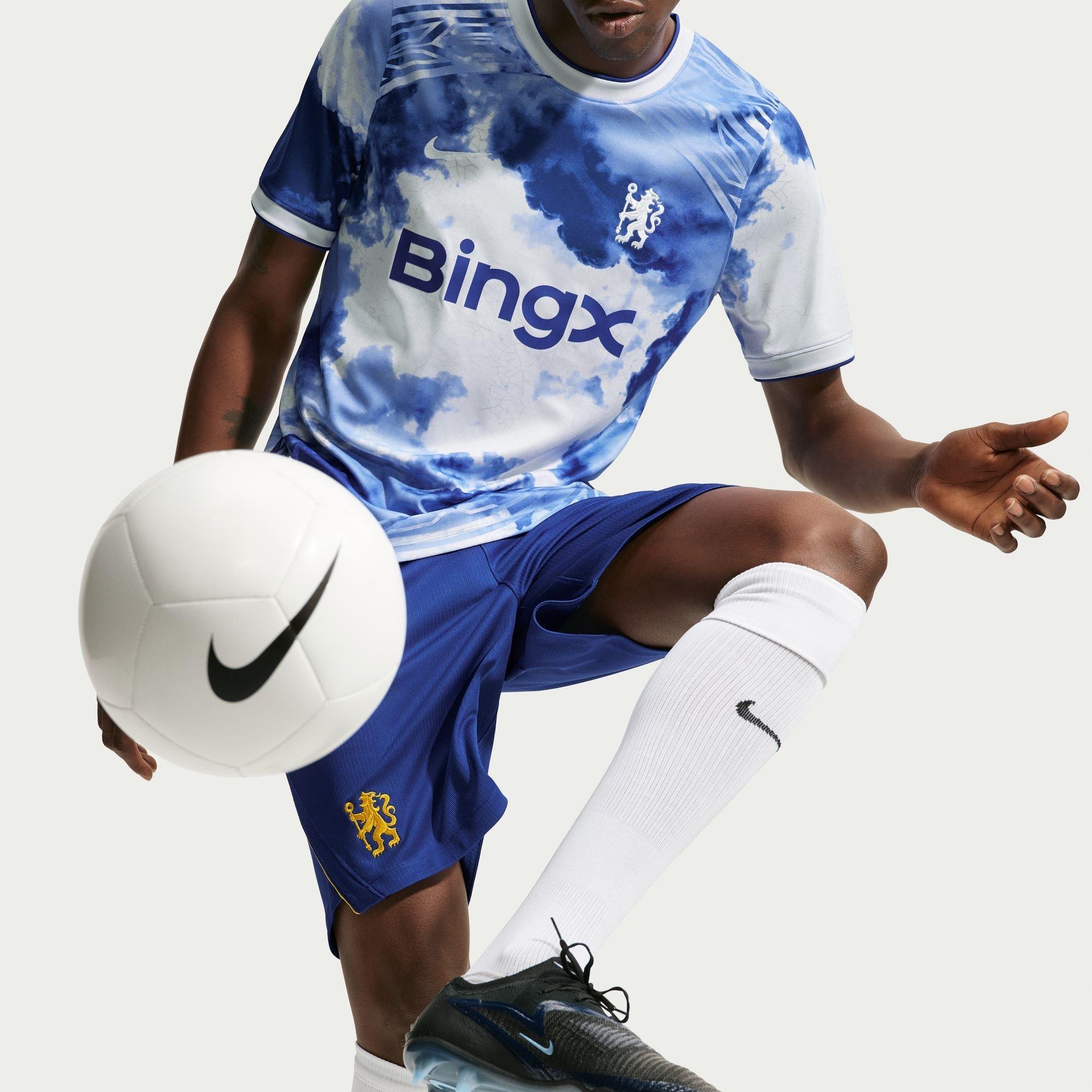 White/Blue - Nike - Chelsea Pre Match Shirt 2026/27 Mens - 3