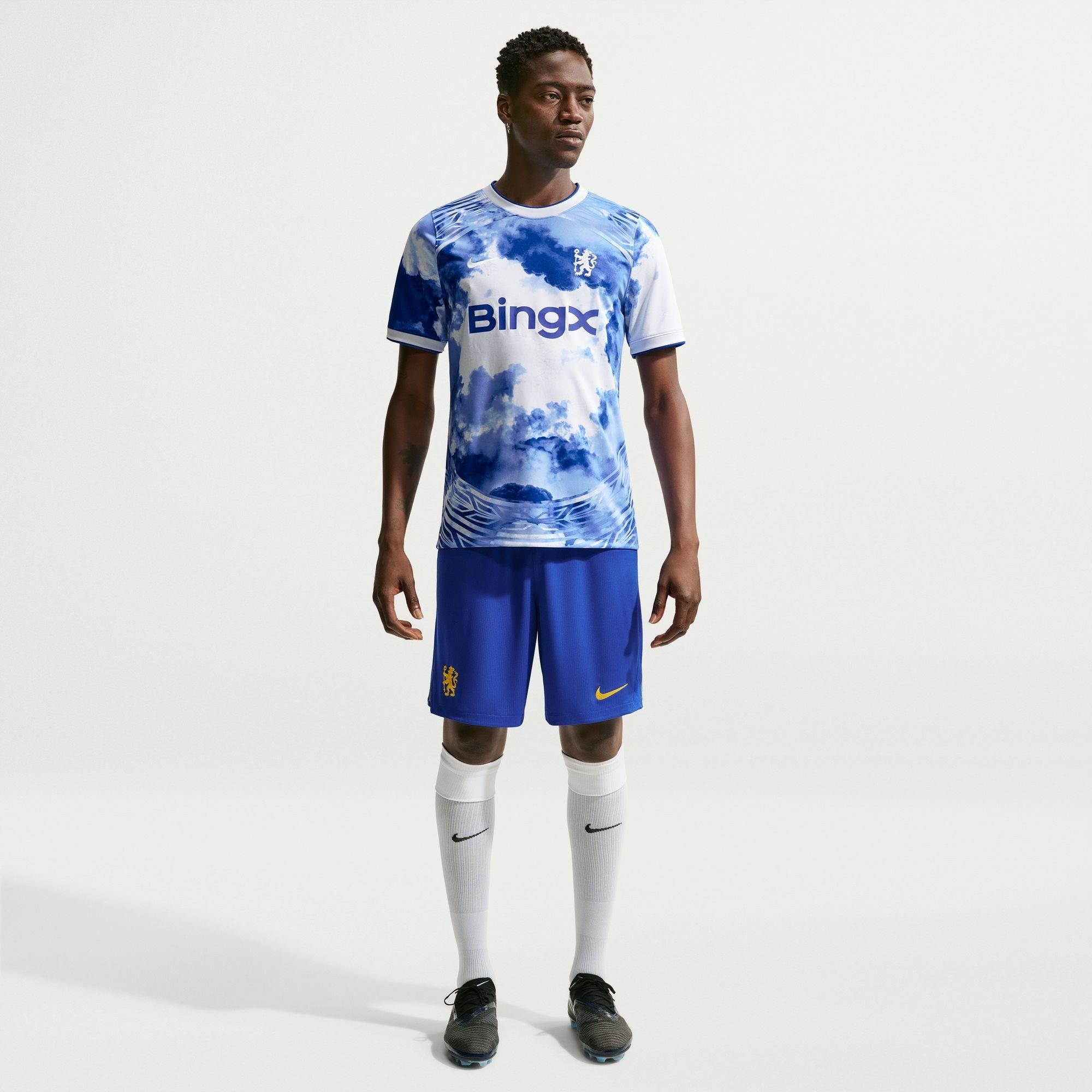 White/Blue - Nike - Chelsea Pre Match Shirt 2026/27 Mens - 4