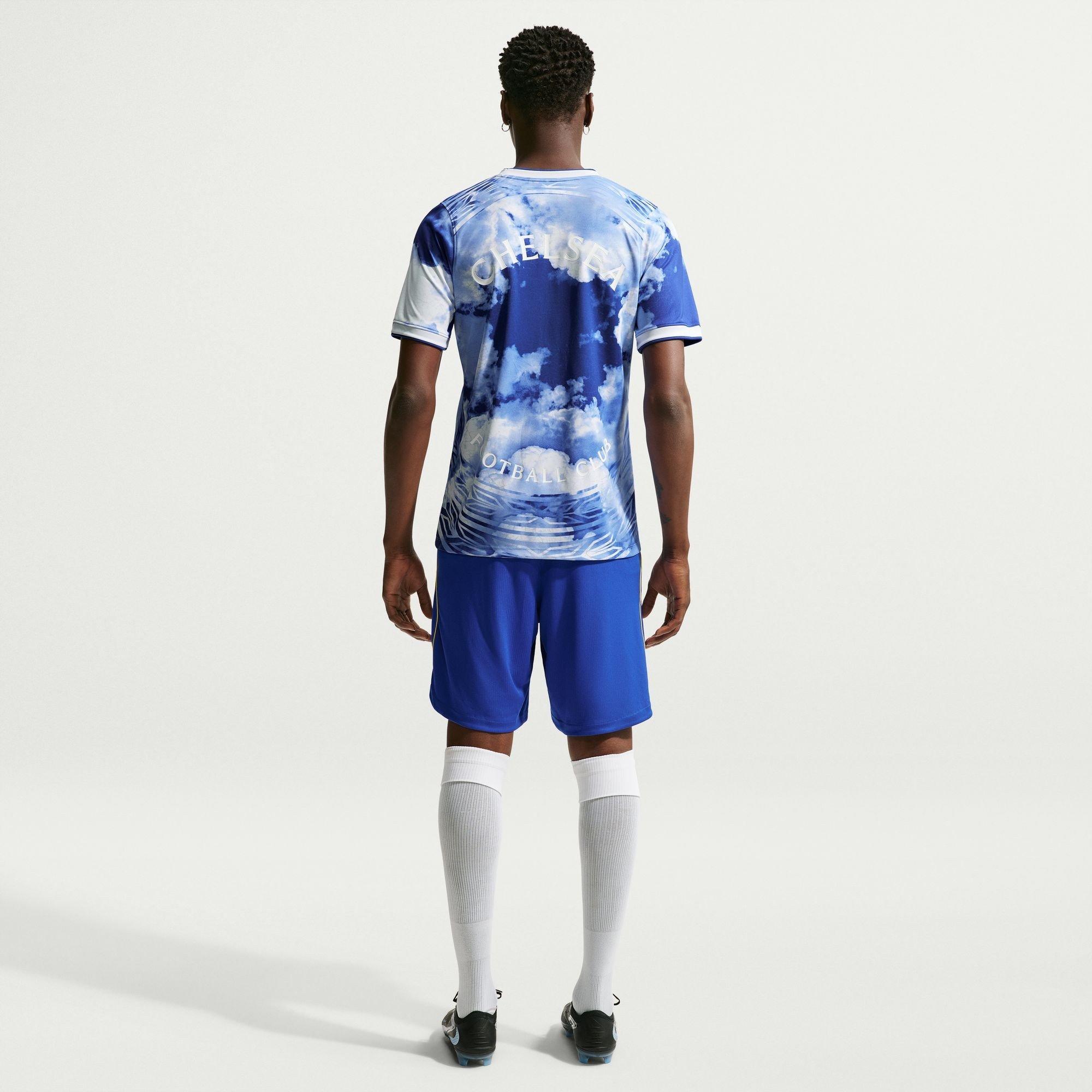 White/Blue - Nike - Chelsea Pre Match Shirt 2026/27 Mens - 5