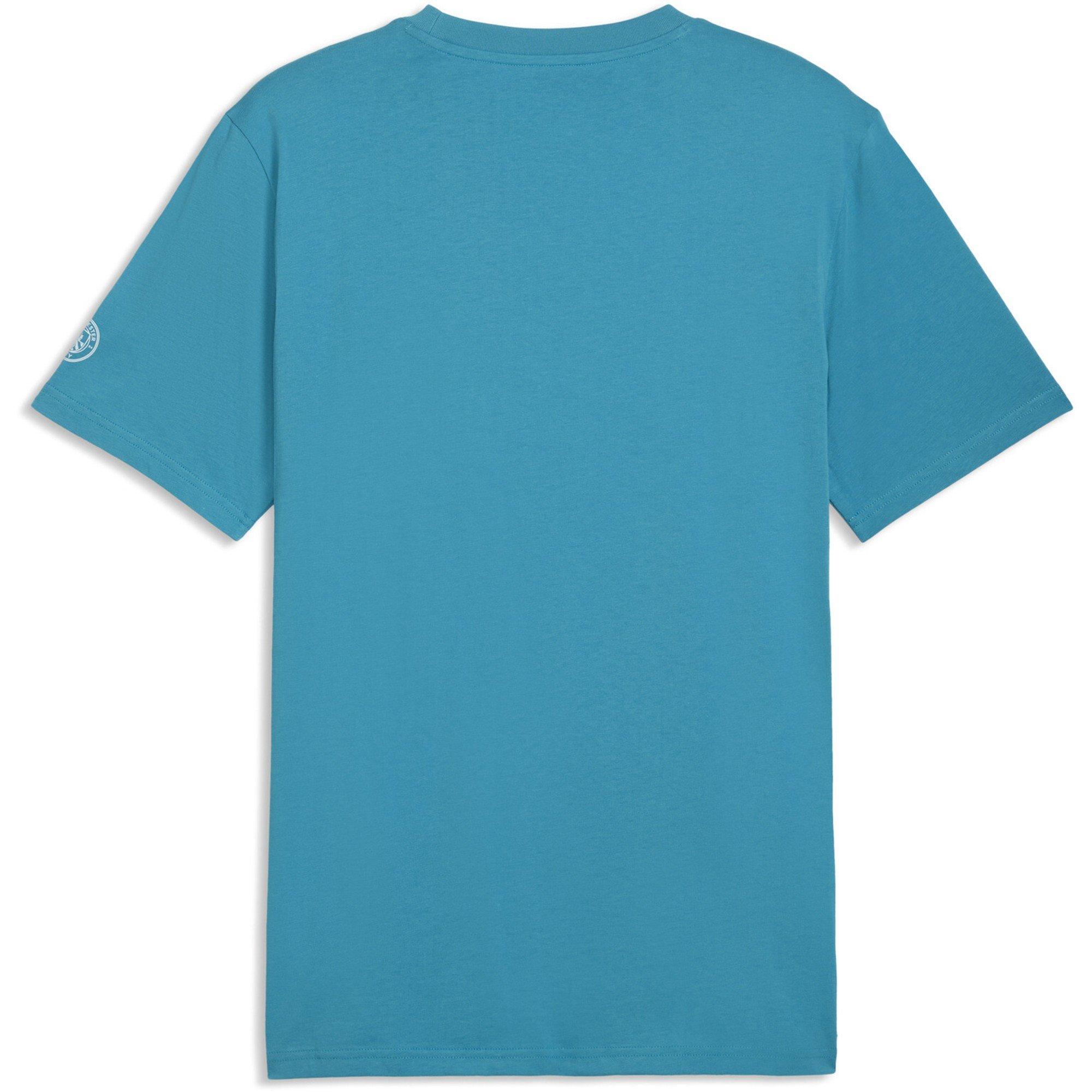 Blauw/Wit - Puma - MCFC King Tee Sn63 - 2
