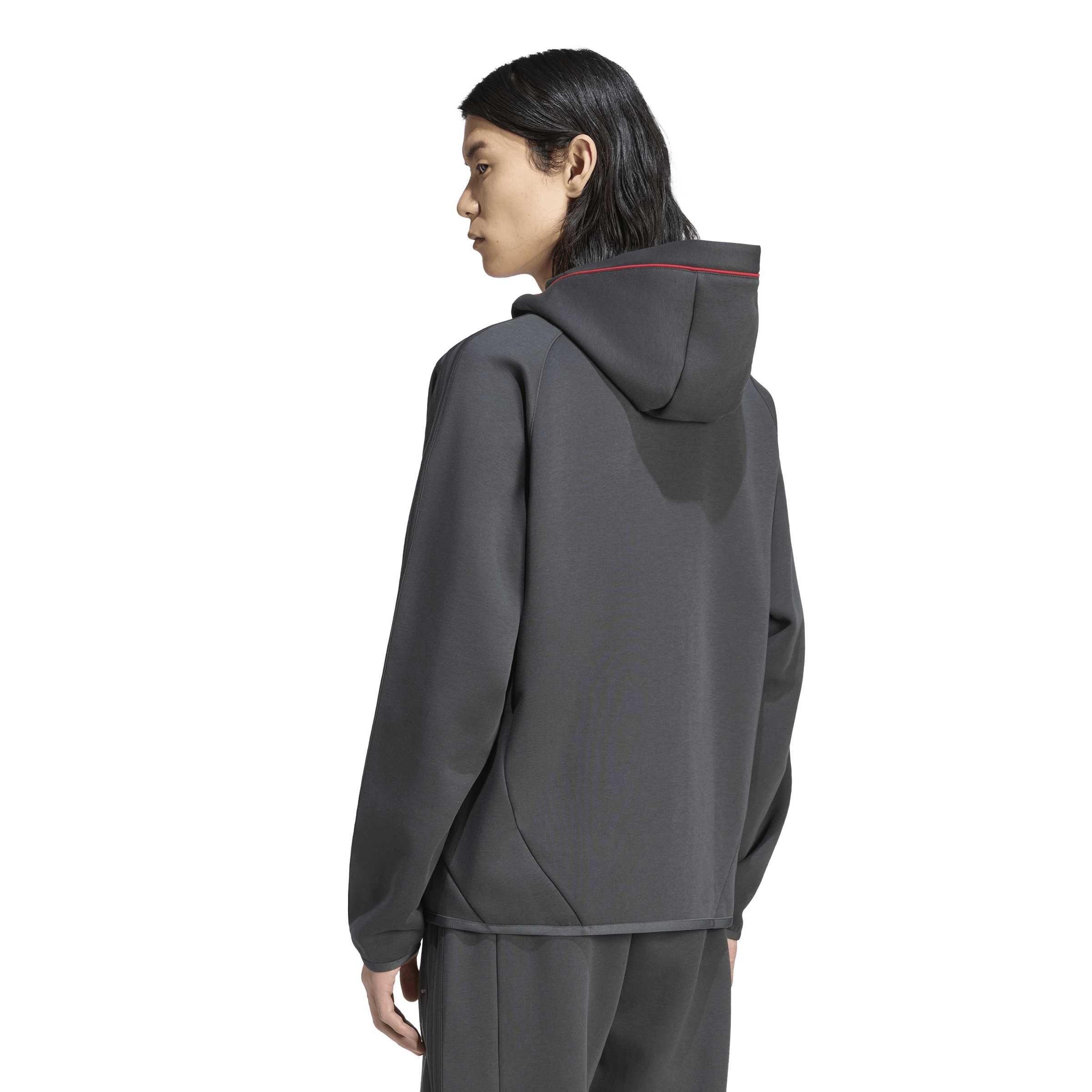 Grey/Black - adidas - Adults LFC Spacer TEAMGEIST 26 Tracktop - 3