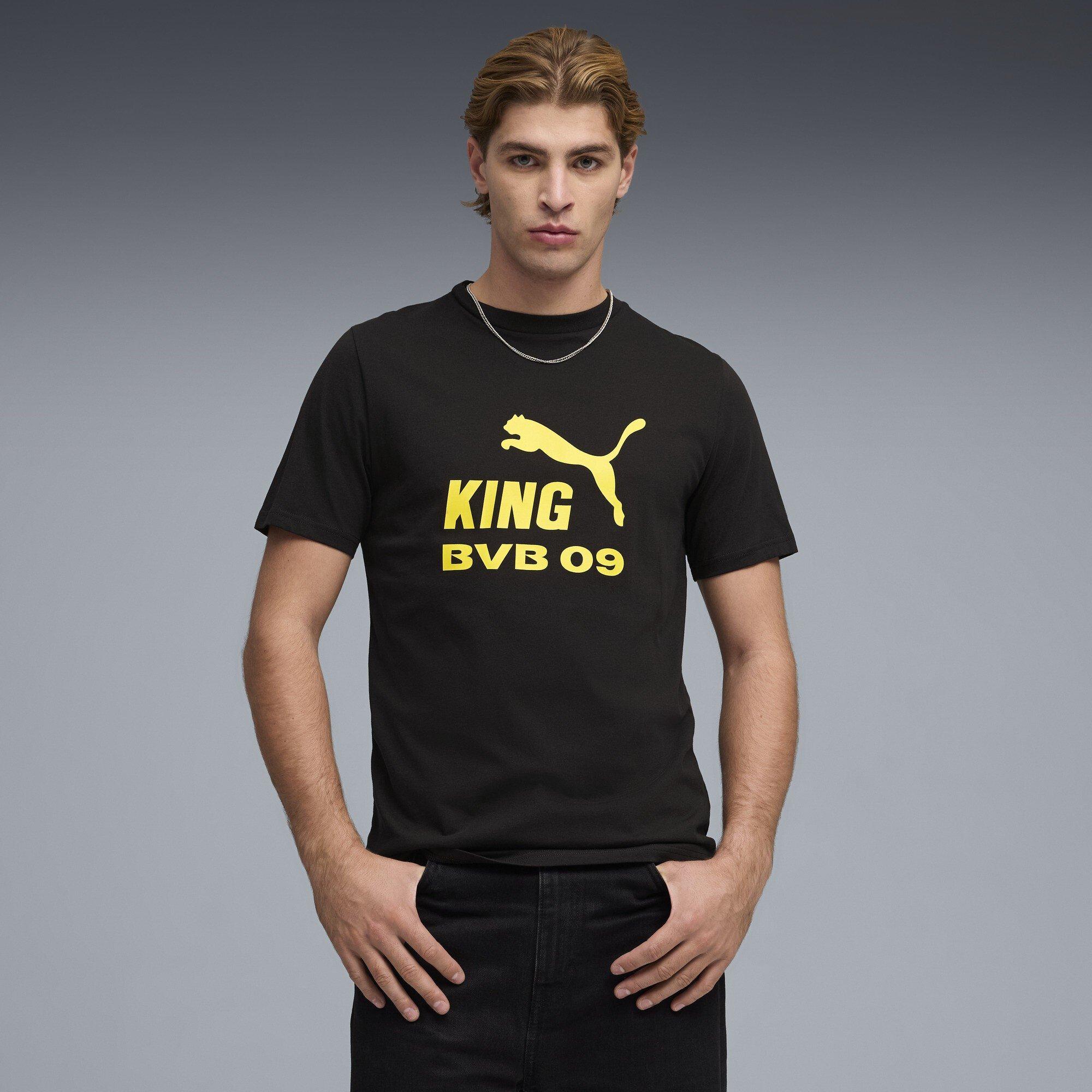 Black/Yellow - Puma - Puma BVB King Tee Sn63 - 3