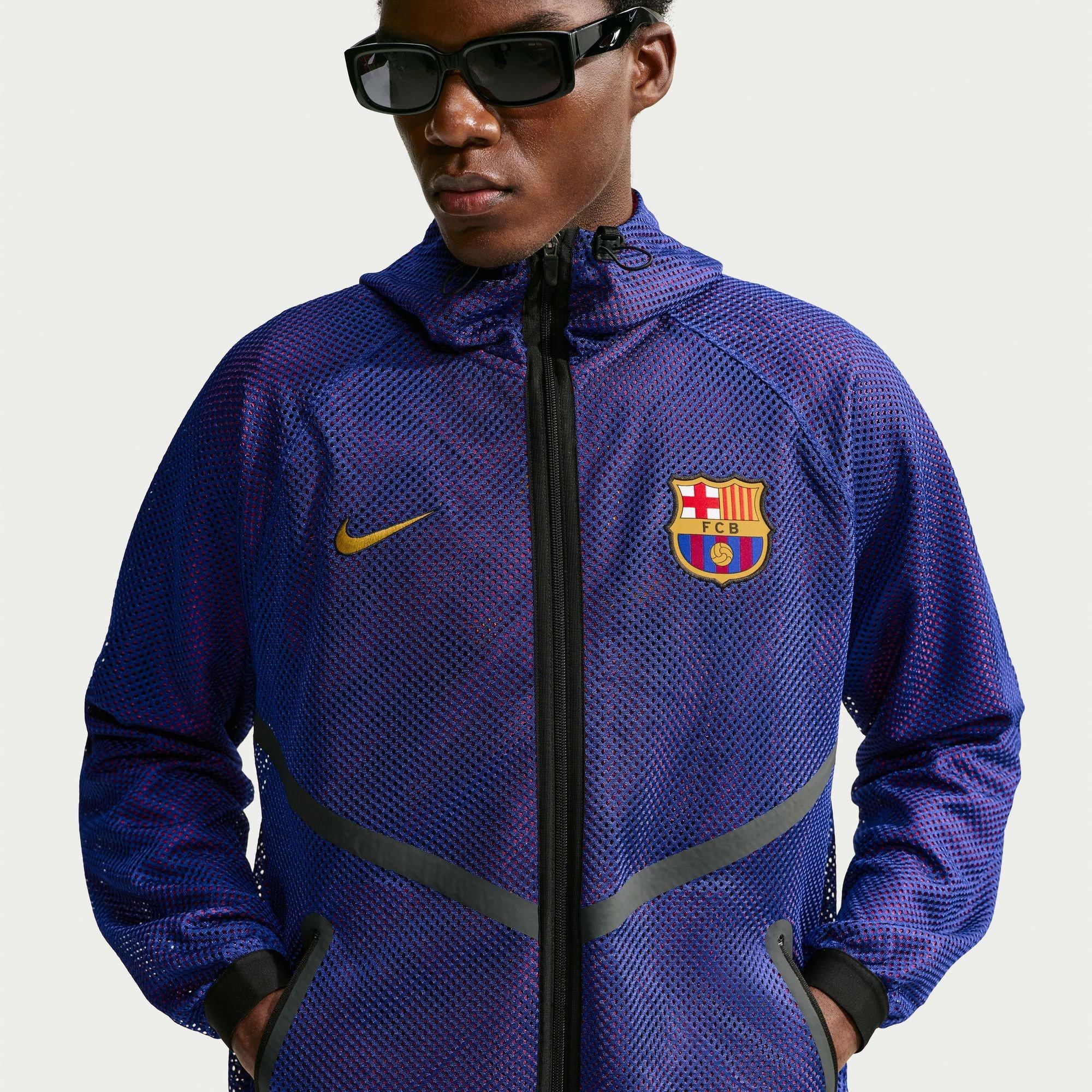 Blue/Red - Nike - FC Barcelona Anthem Jacket 2026/27 Mens - 1