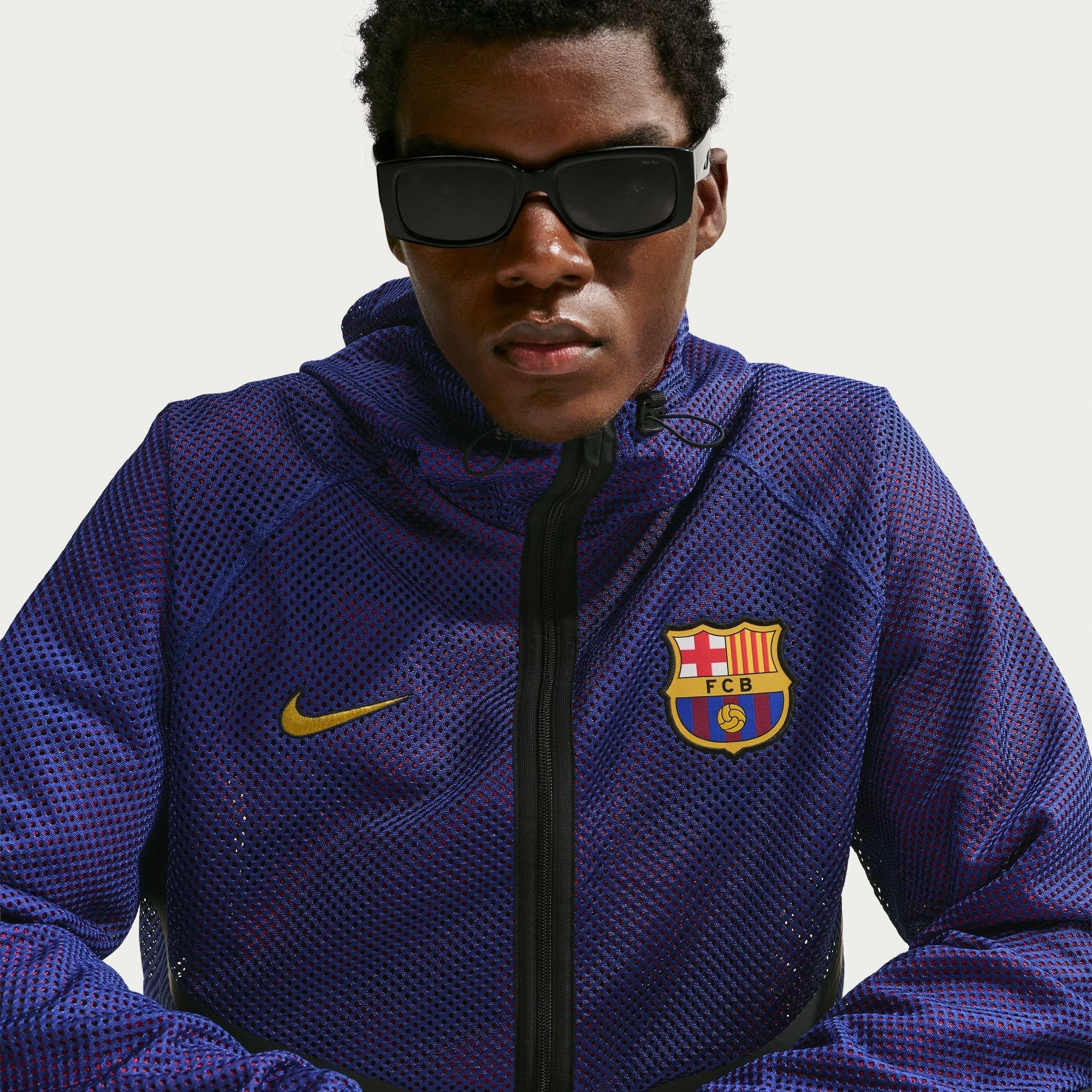 Blue/Red - Nike - FC Barcelona Anthem Jacket 2026/27 Mens - 3