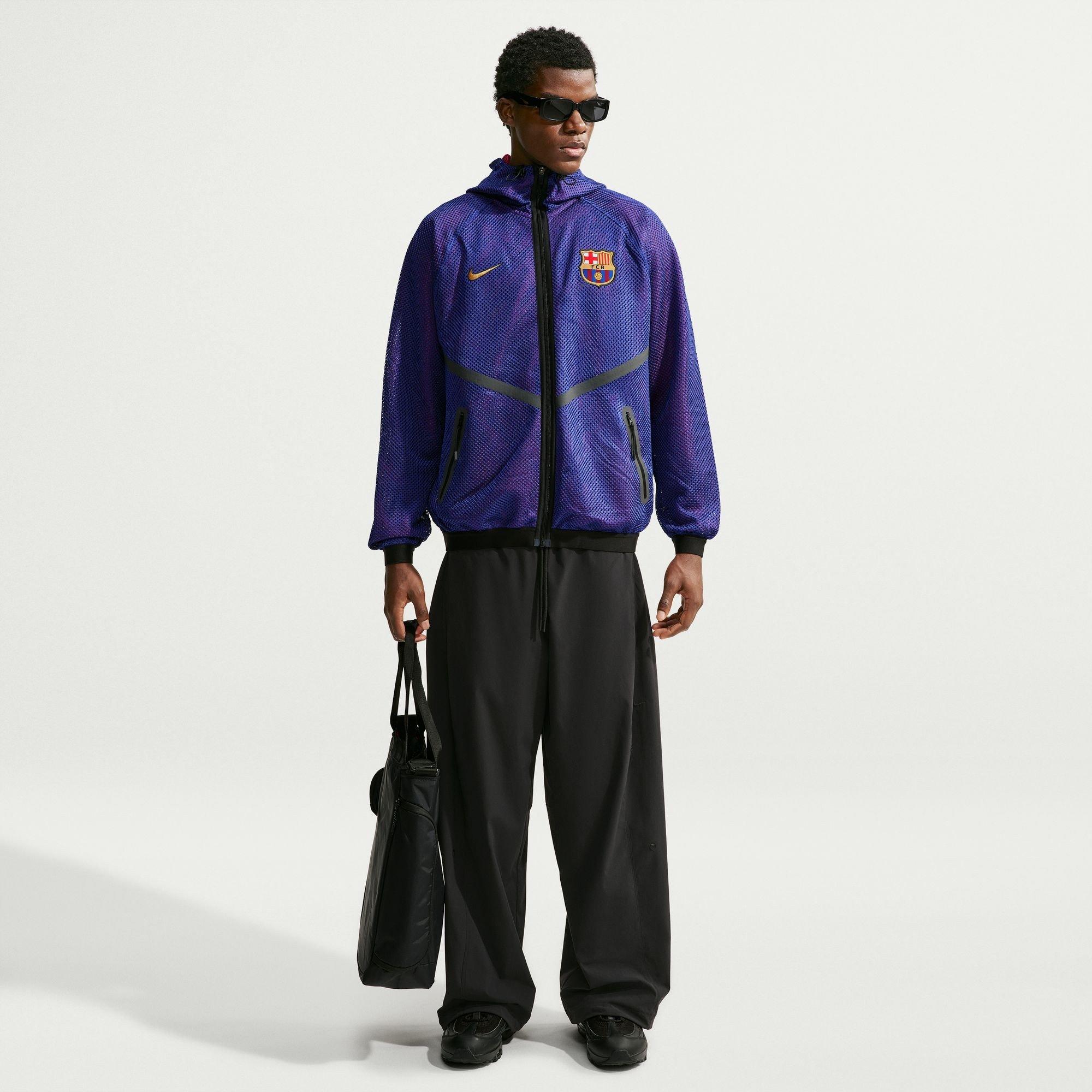 Blue/Red - Nike - FC Barcelona Anthem Jacket 2026/27 Mens - 4