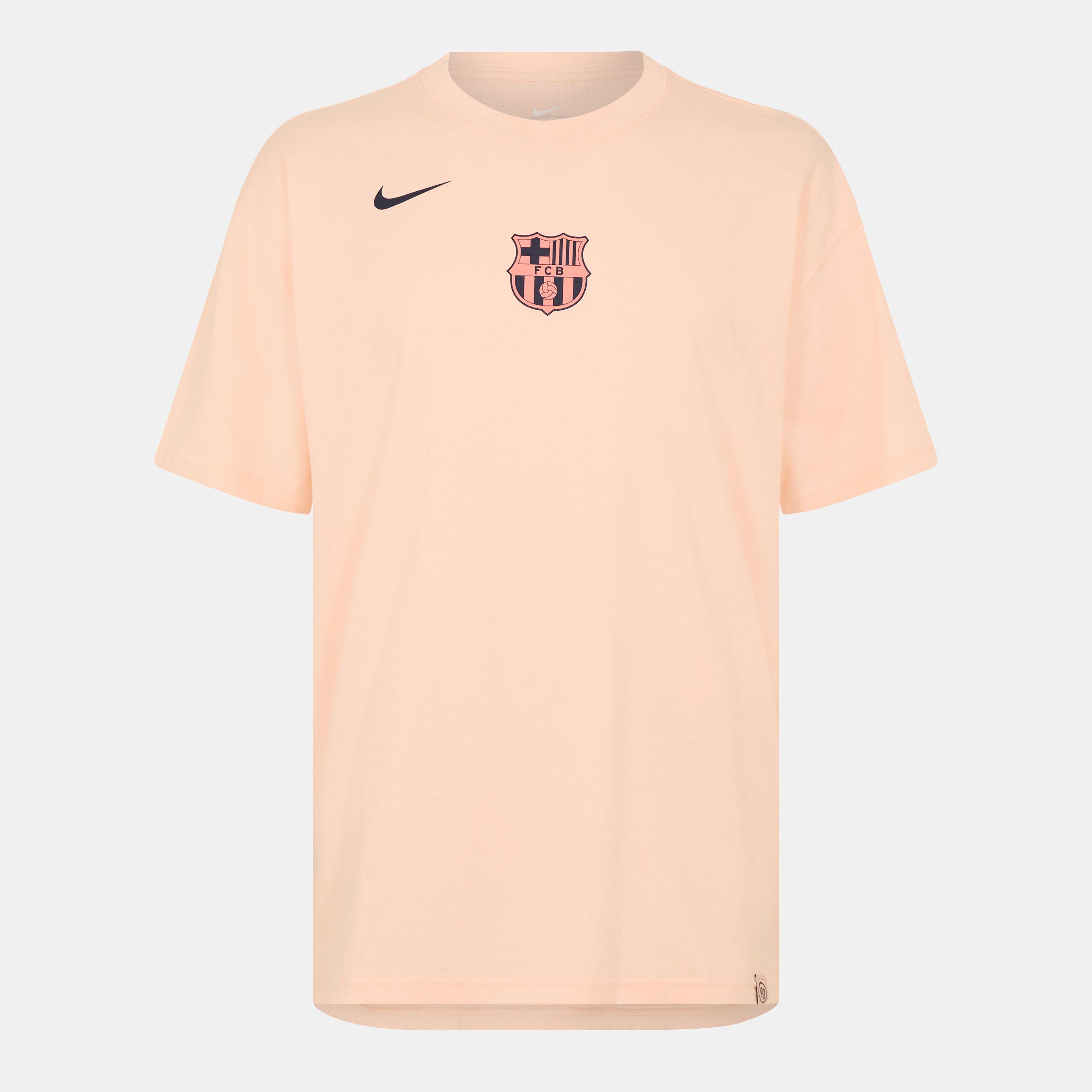 Beige/Orange - Nike - Barcelona T90 T-Shirt Adults - 1