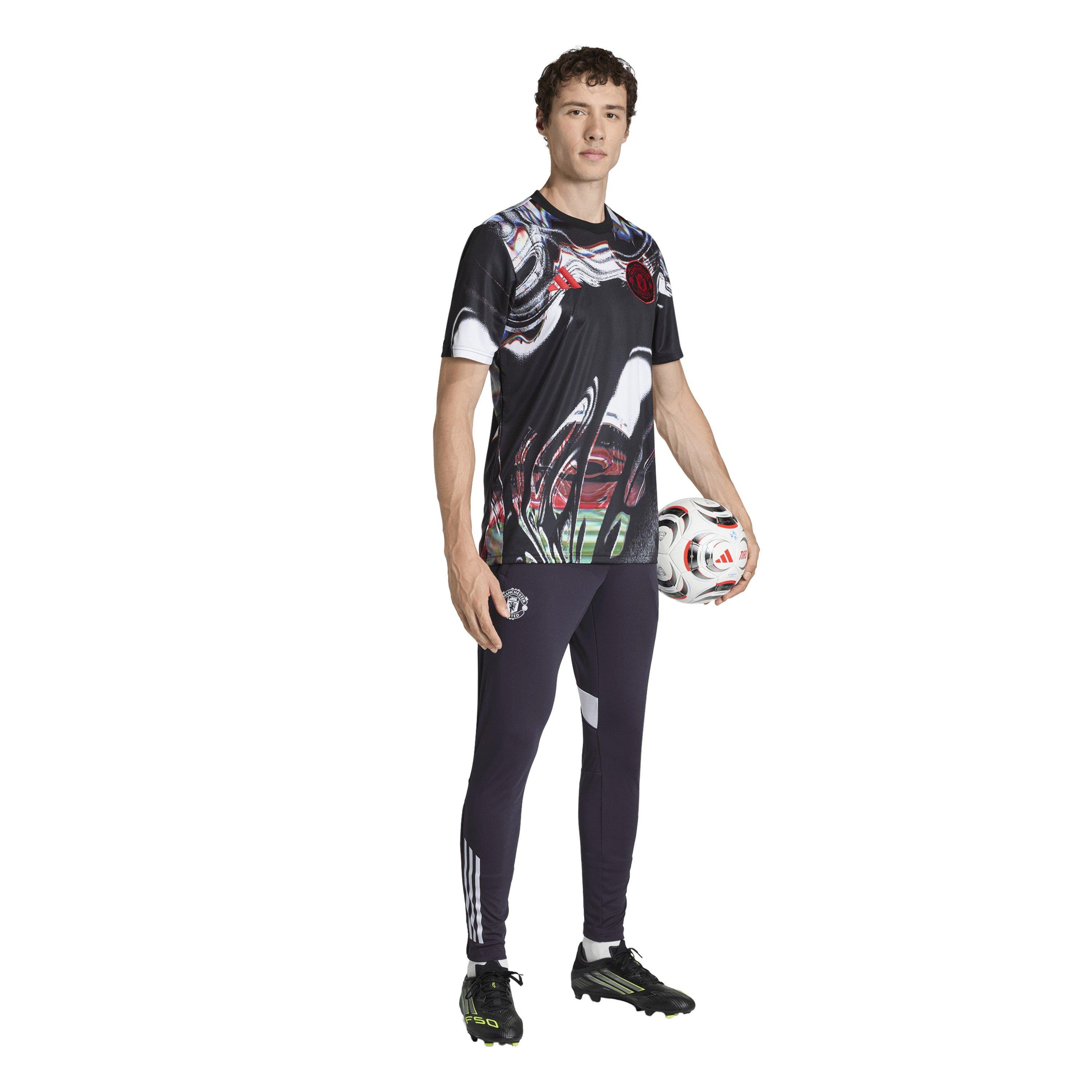 Black/White - adidas - adidas Manchester United Pre-Match Shirt 25/26 - 7