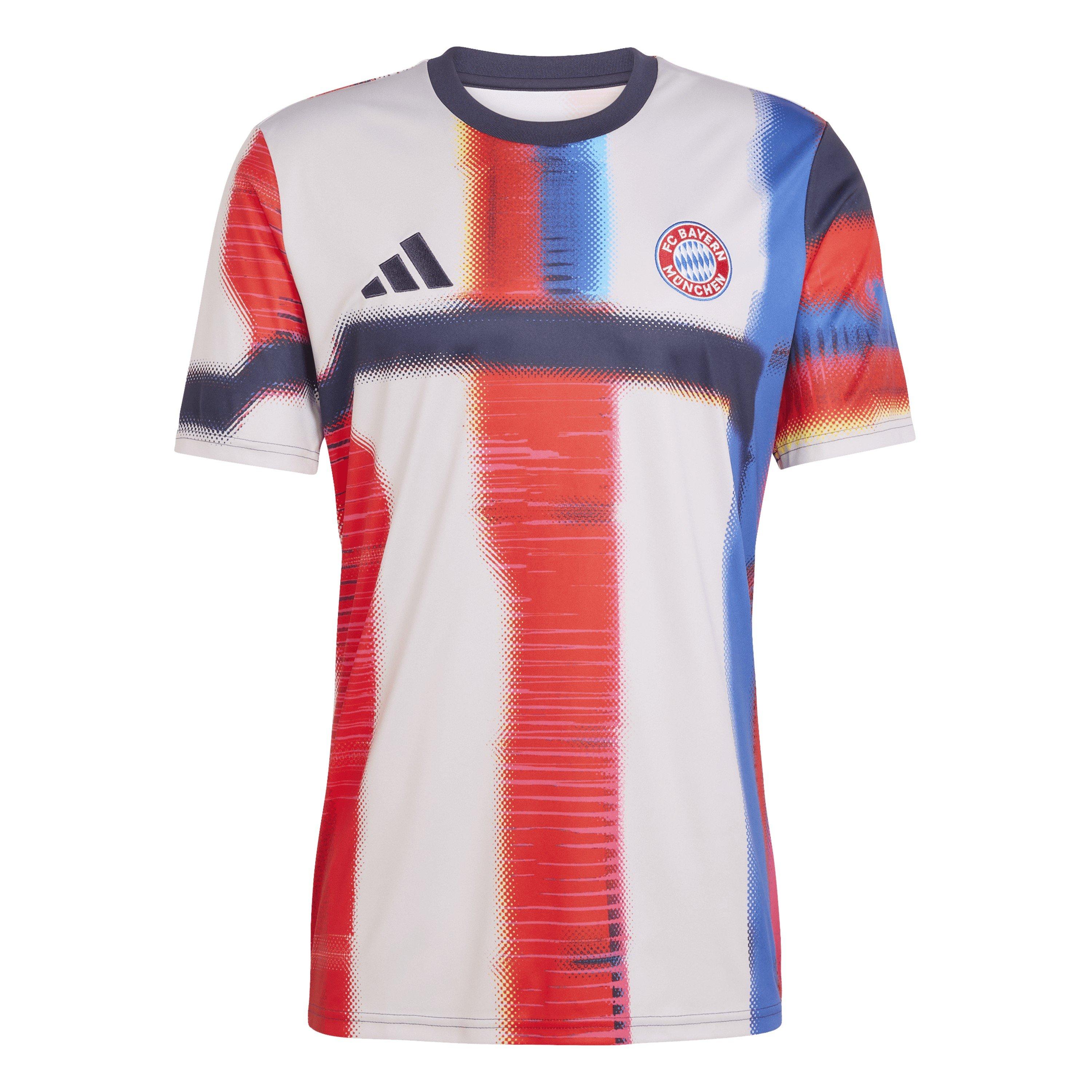 Navy Blue/White - adidas - Mens adidas Bayern Munich Pre-Match Shirt 25/26 - 1