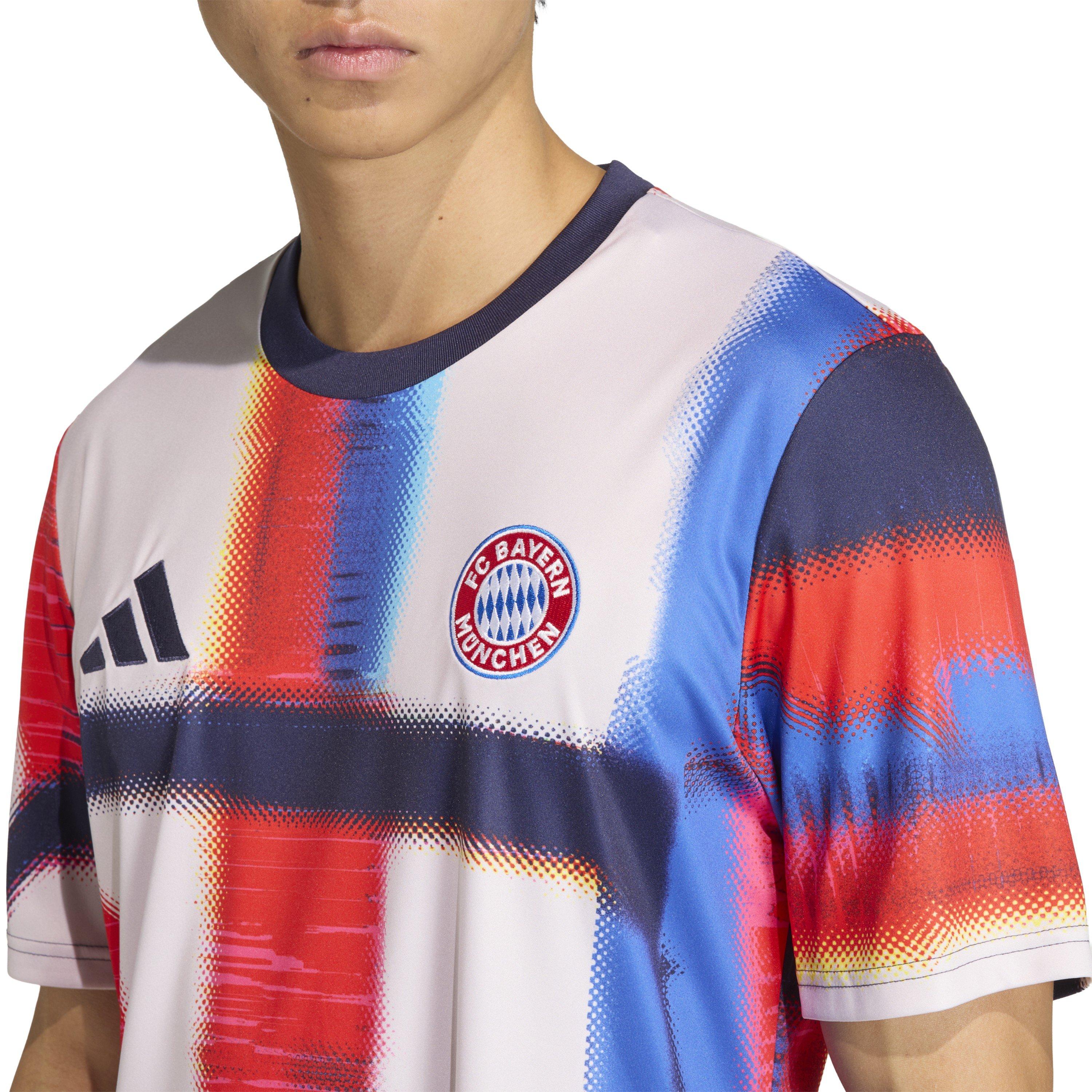 Navy Blue/White - adidas - adidas Bayern Munich Pre-Match Shirt 25/26 - 5