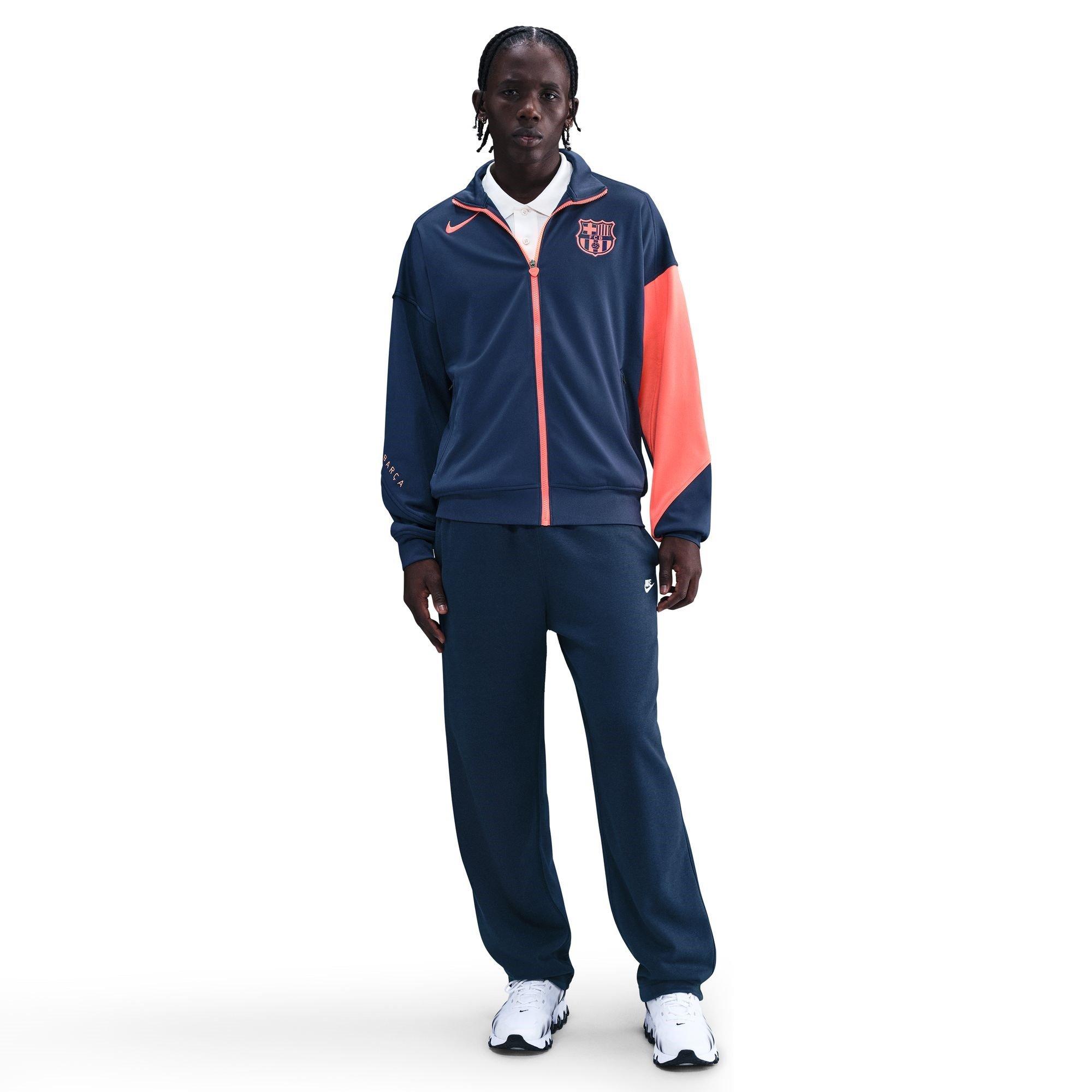 Bleu/Orange - Nike - Barcelona Anthem Third Jacket 2025 2026 Adults - 3