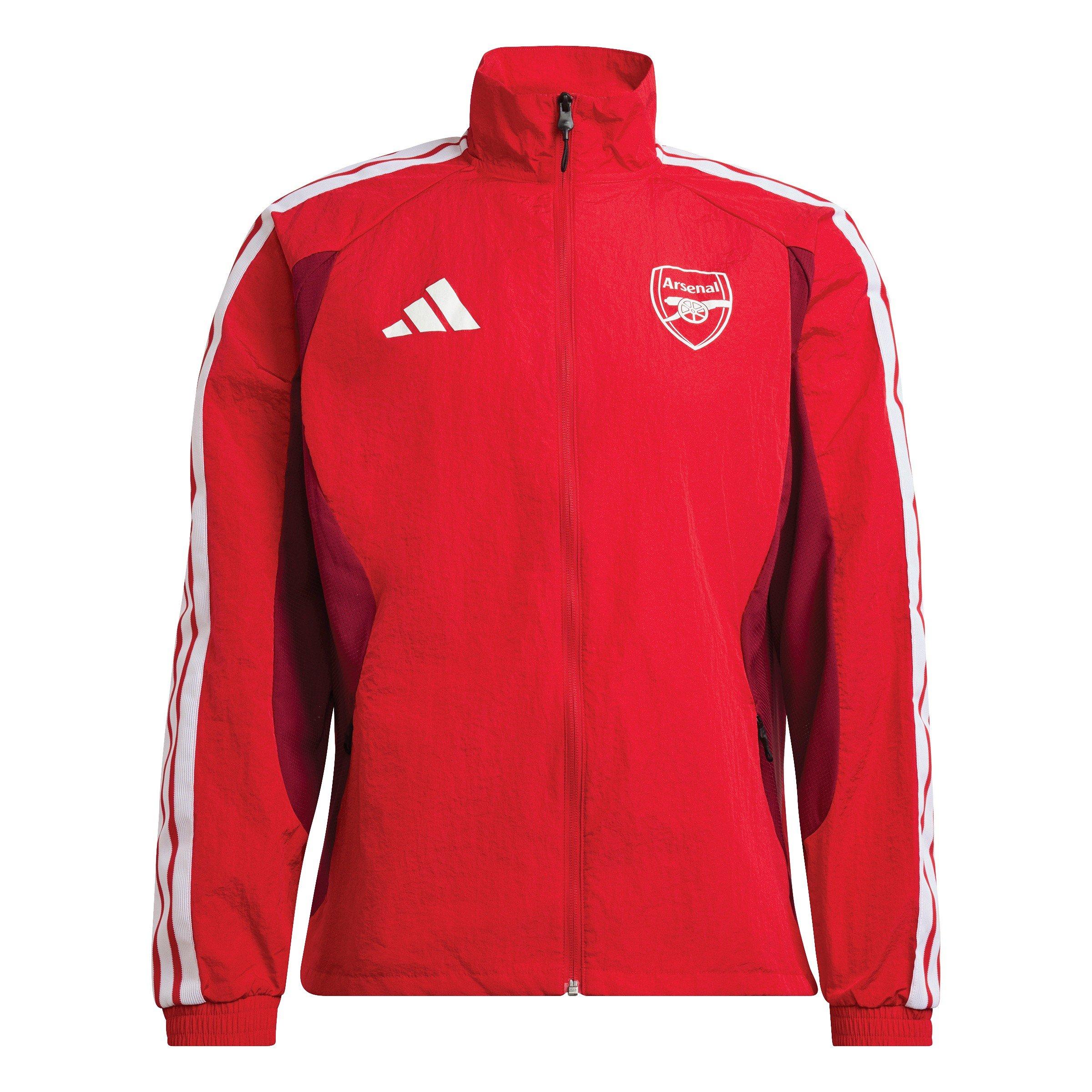 Rouge/Blanc - adidas - Arsenal Pre Match Jacket 2026/27 Mens - 1