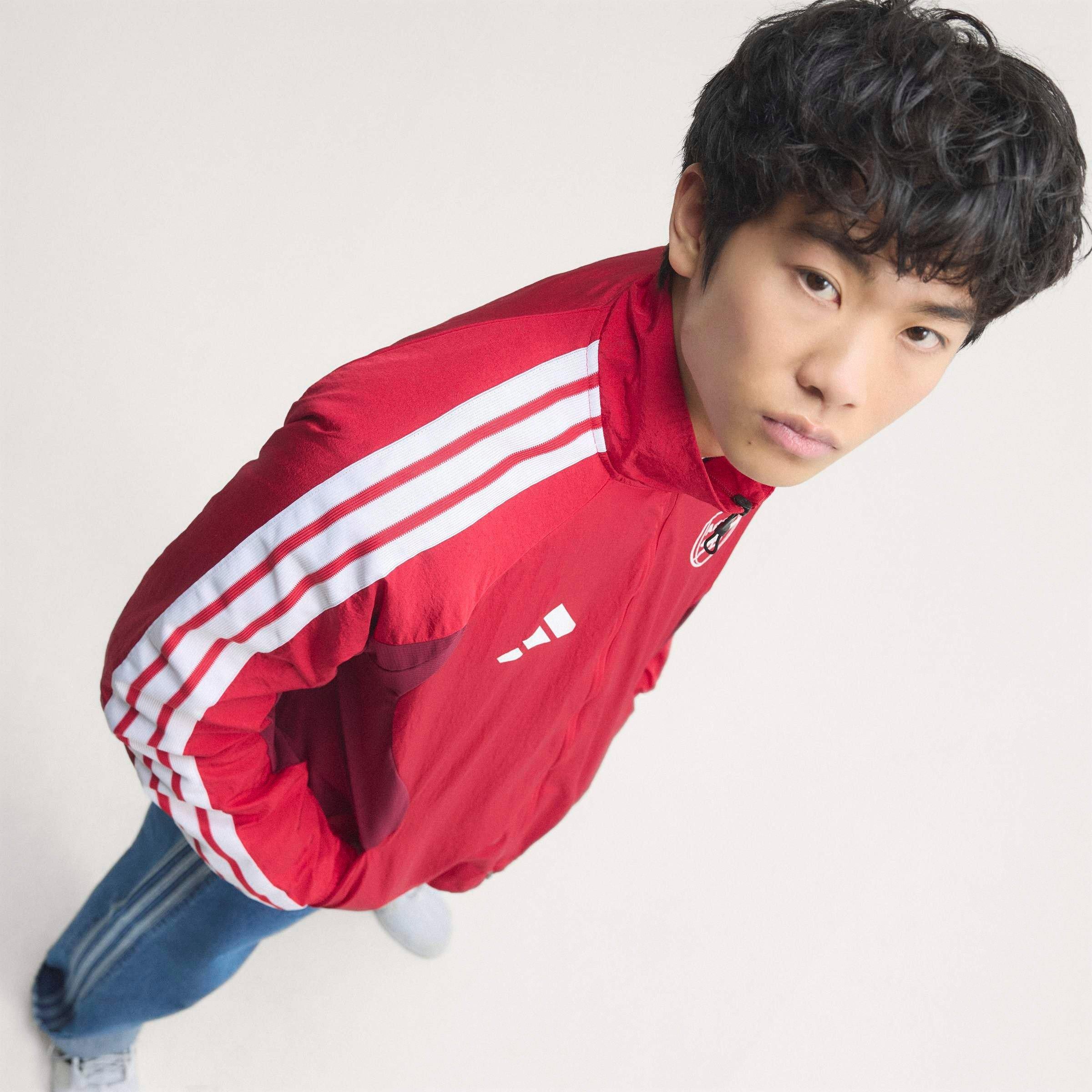 Rouge/Blanc - adidas - Arsenal Pre Match Jacket 2026/27 Mens - 11