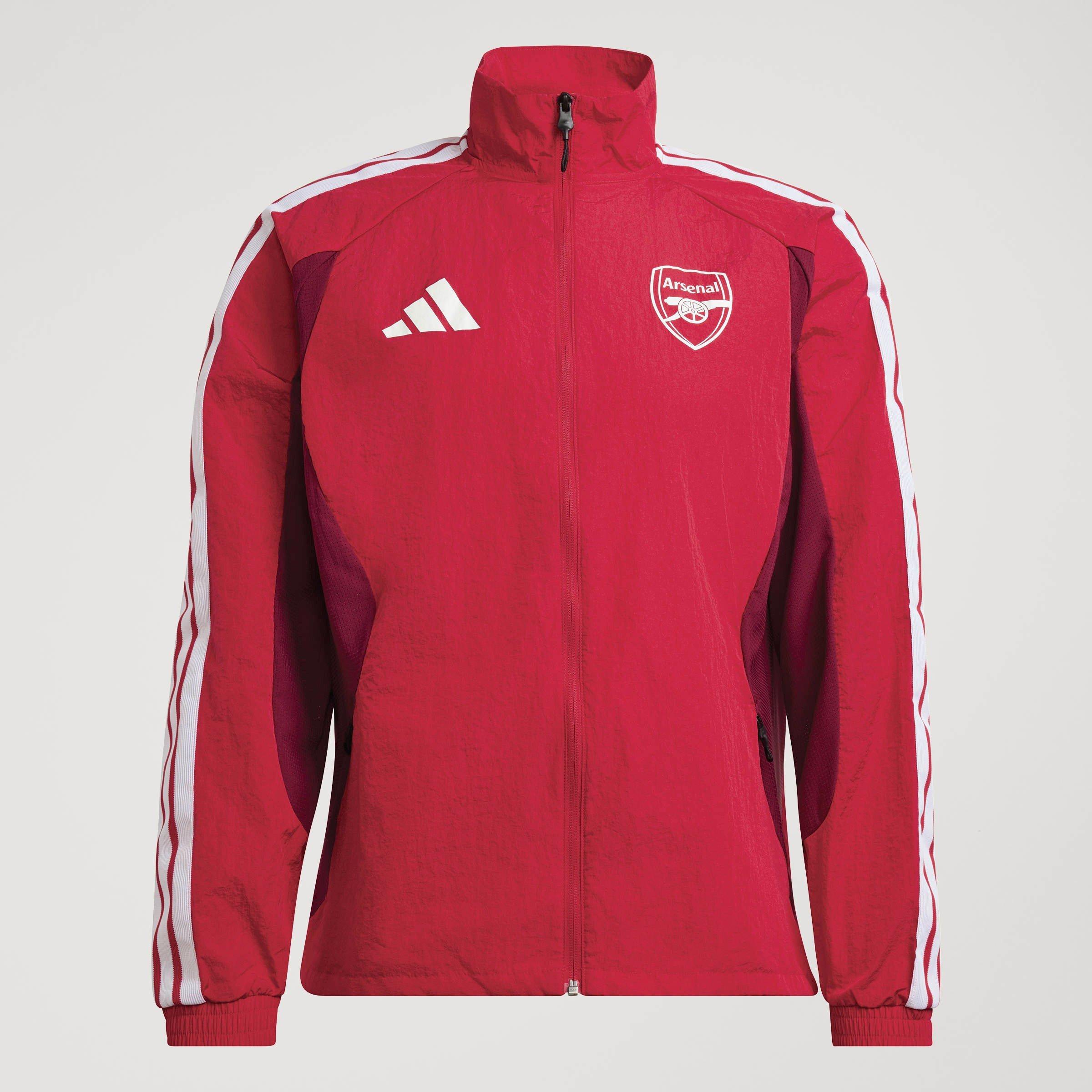 Rouge/Blanc - adidas - Arsenal Pre Match Jacket 2026/27 Mens - 9