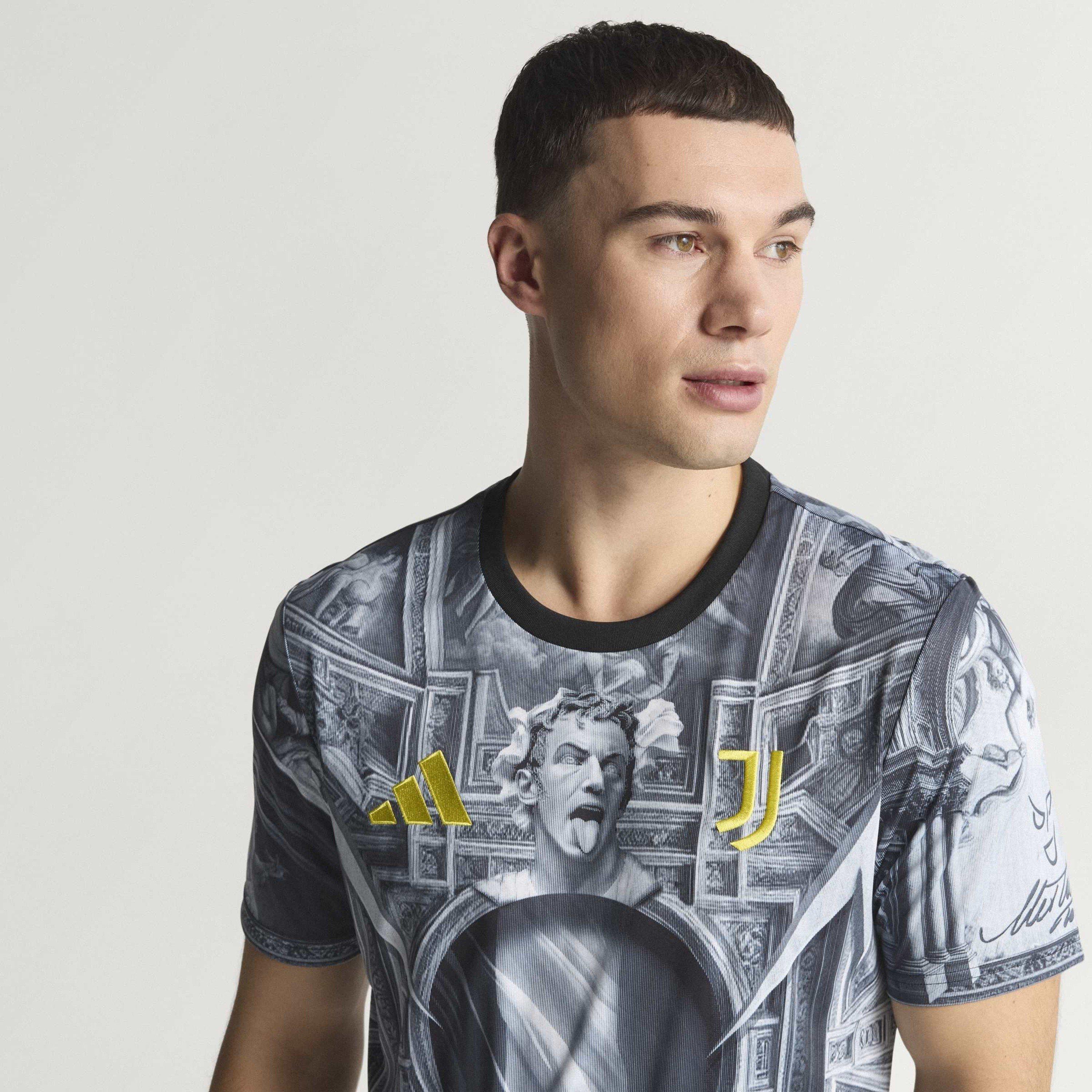 Black/White - adidas - Adidas Juve PM Jsy Sn62 - 16