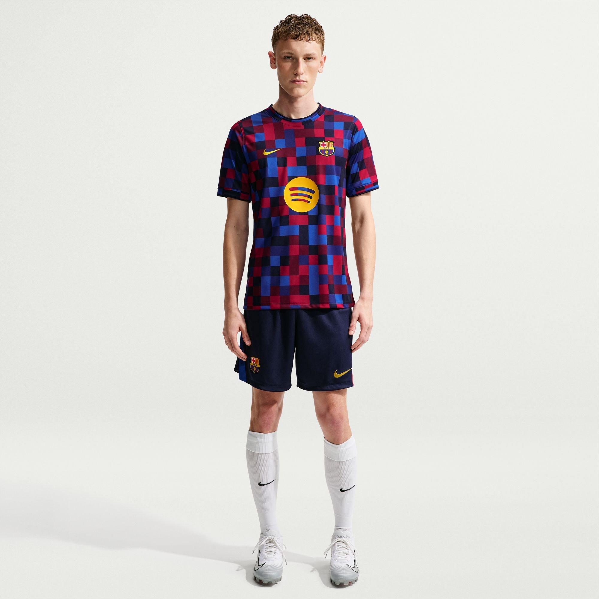 Red/Blue - Nike - FC Barcelona Pre Match Shirt 2026/27 Mens - 4