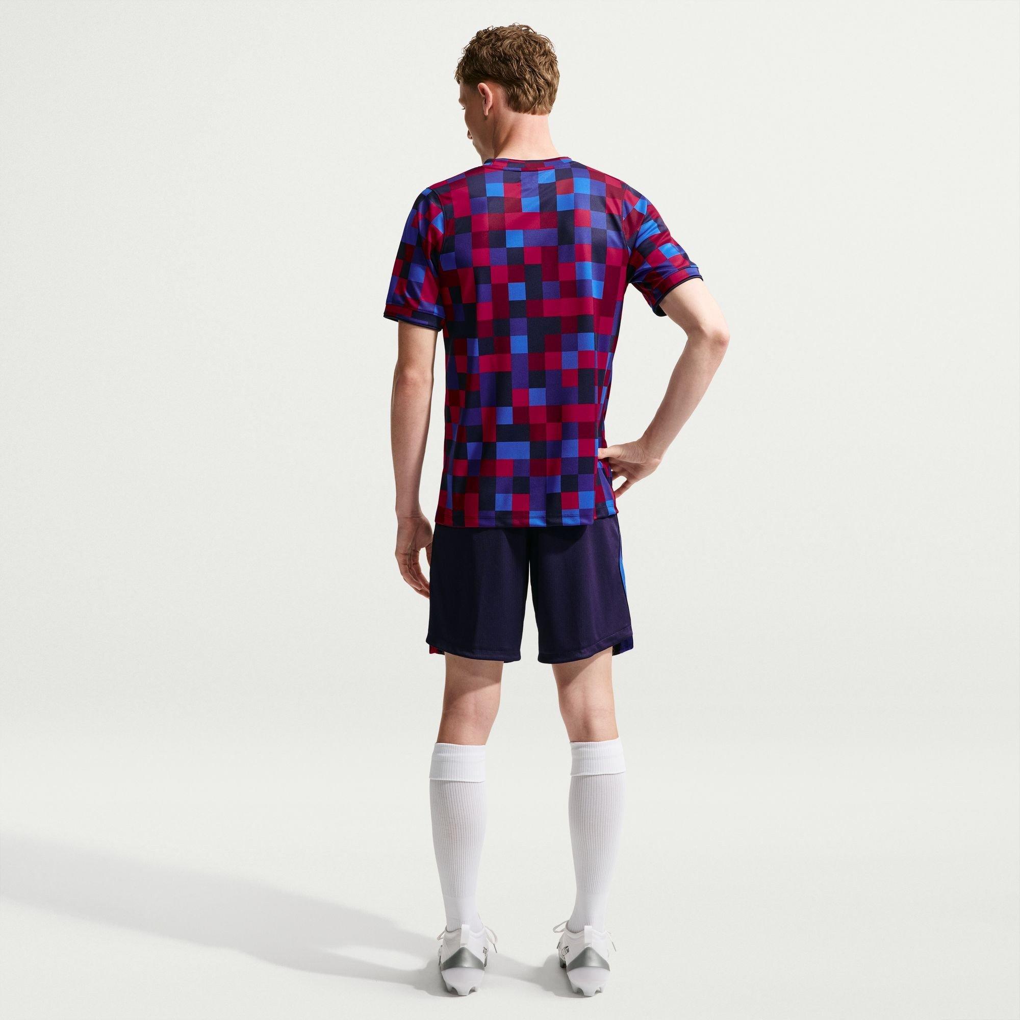 Red/Blue - Nike - FC Barcelona Pre Match Shirt 2026/27 Mens - 5