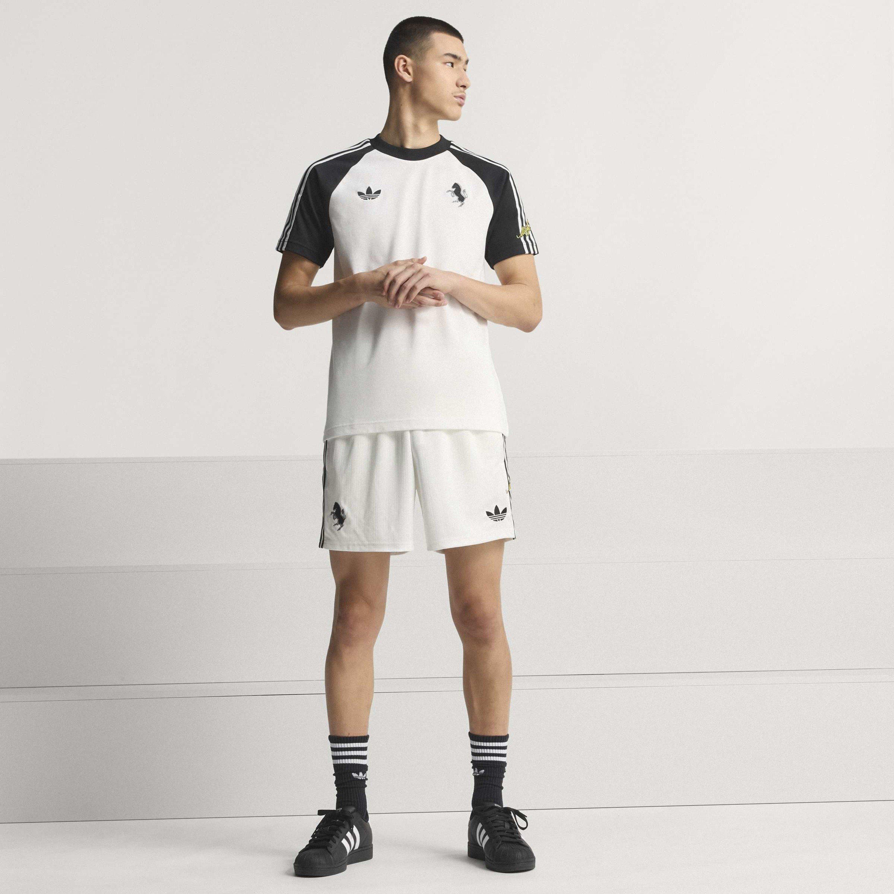 White/Black - adidas - Juventus Originals T-Shirt 25/26 Mens - 12