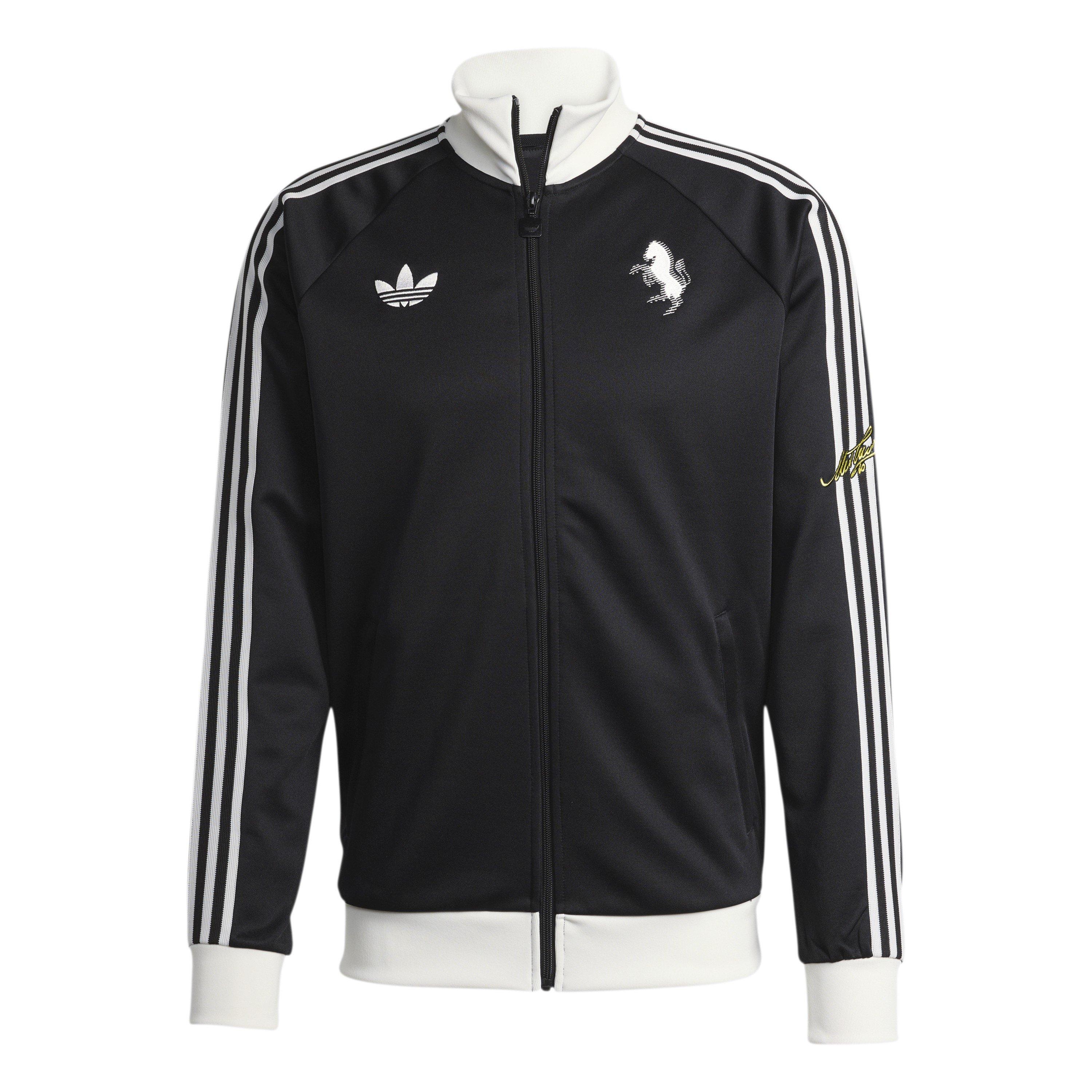 Black/White - adidas - Juventus Originals Tracksuit Top 25/26 Mens - 1