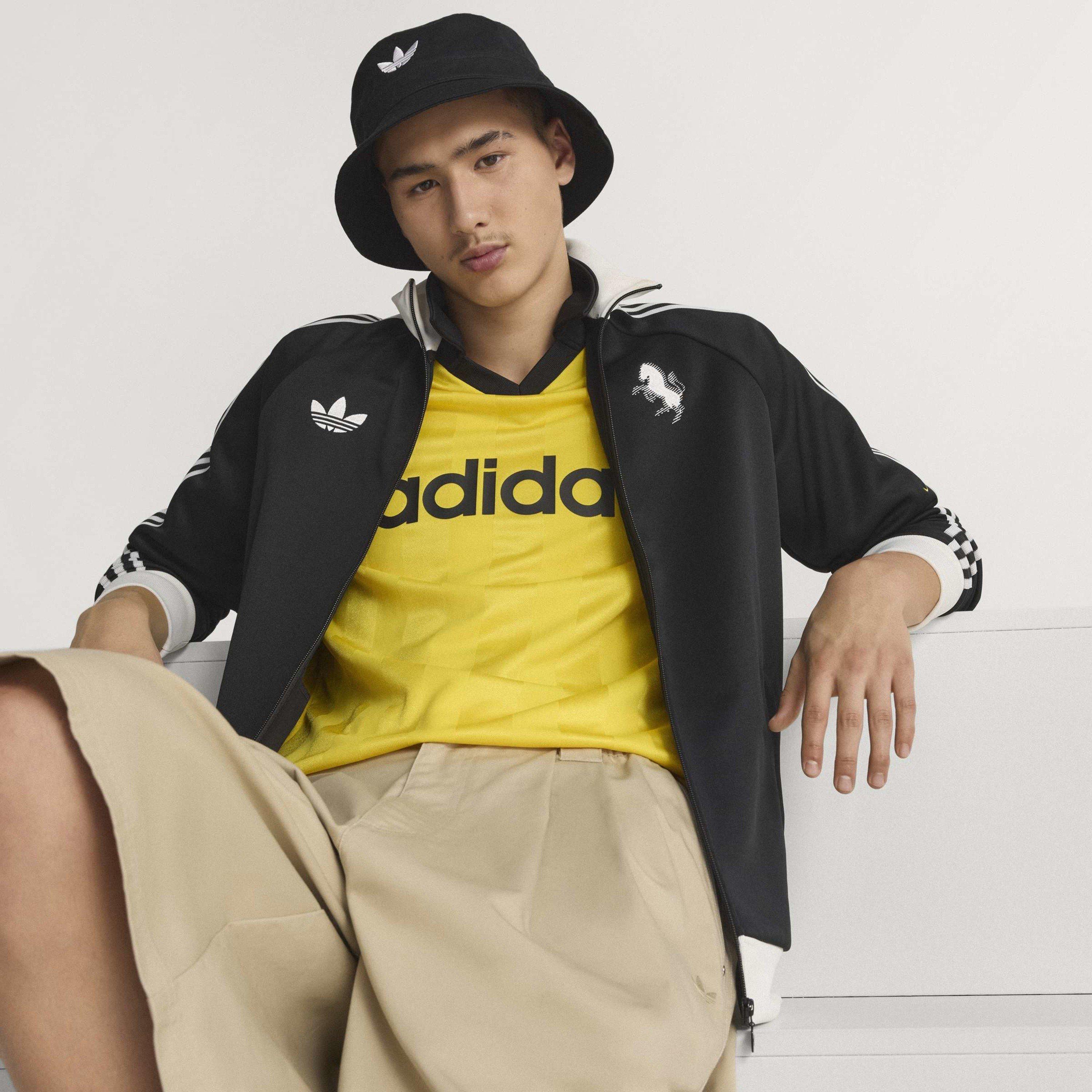 Noir/Blanc - adidas - Juventus Originals Tracksuit Top 25/26 Mens - 13