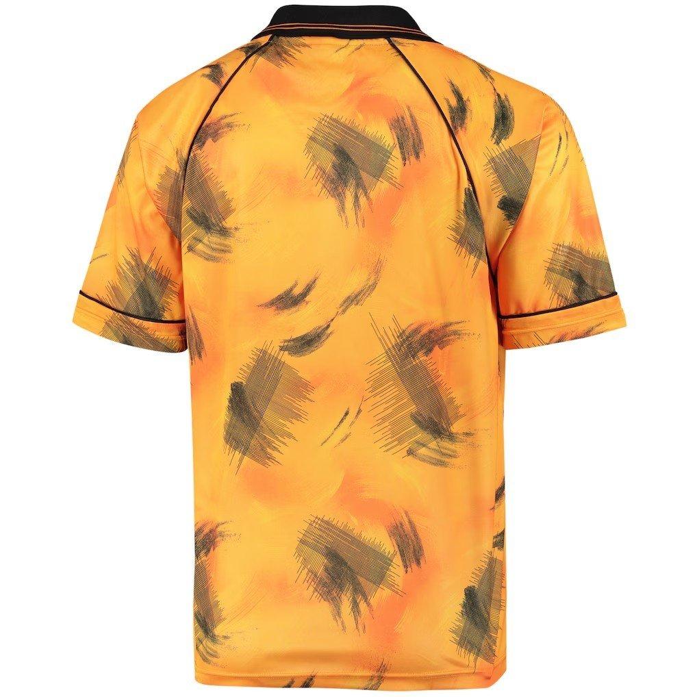 Orange/Black - Score Draw - Wolverhampton Wanderers Home Shirt 1993 - 2