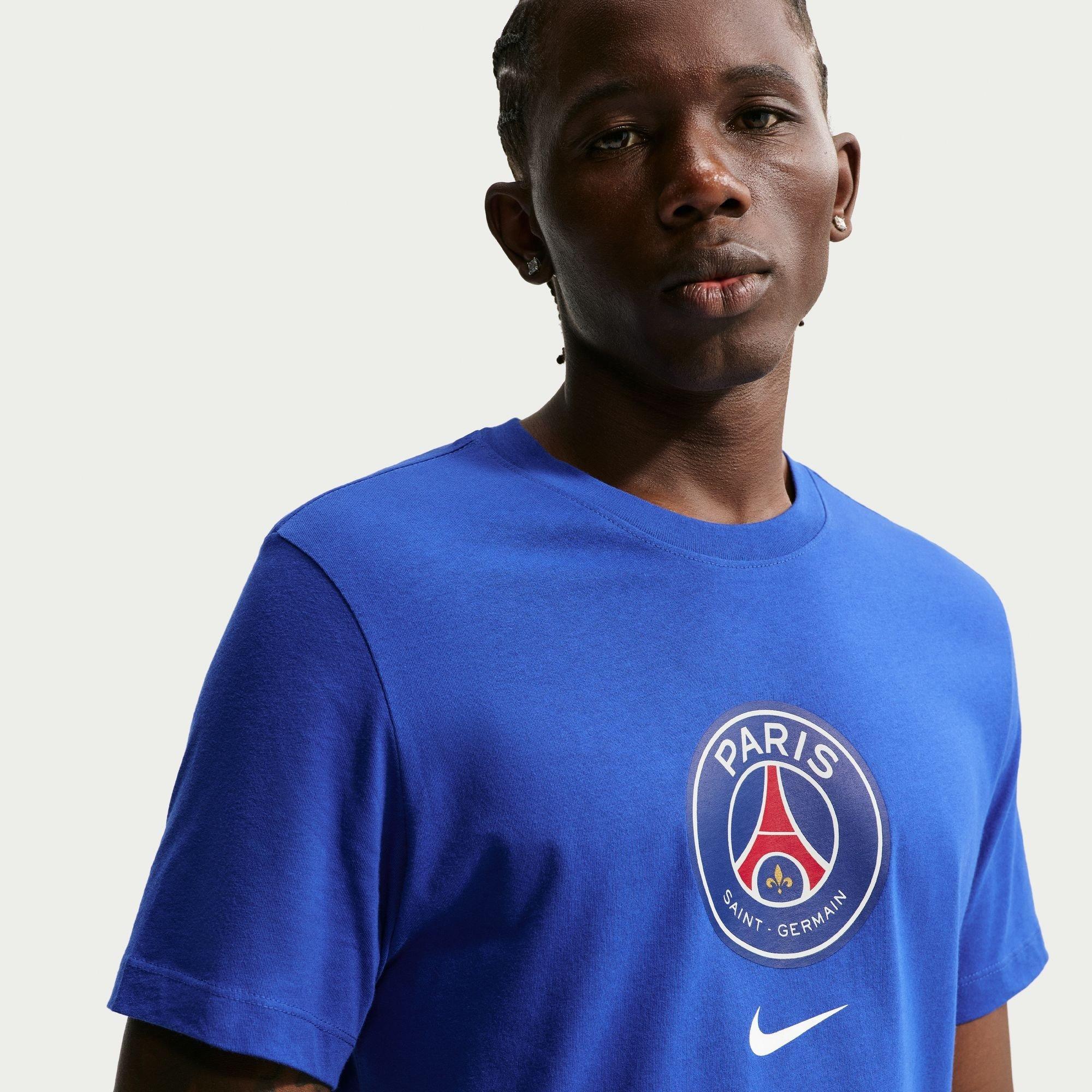 Blau/Rot - Nike - PSG Crest T-Shirt Mens - 3