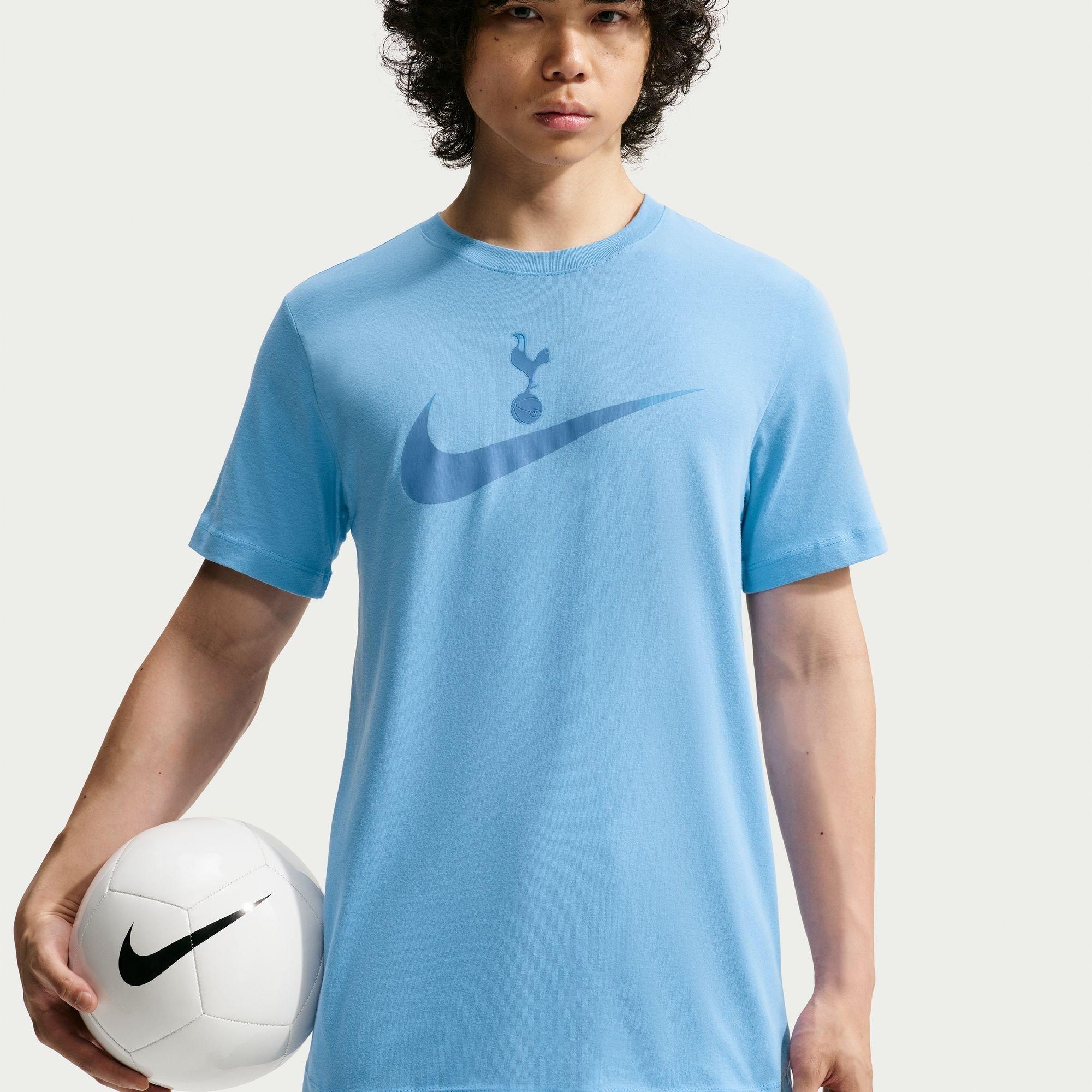 Blauw/Wit - Nike - Tottenham Crest T-Shirt Mens - 1