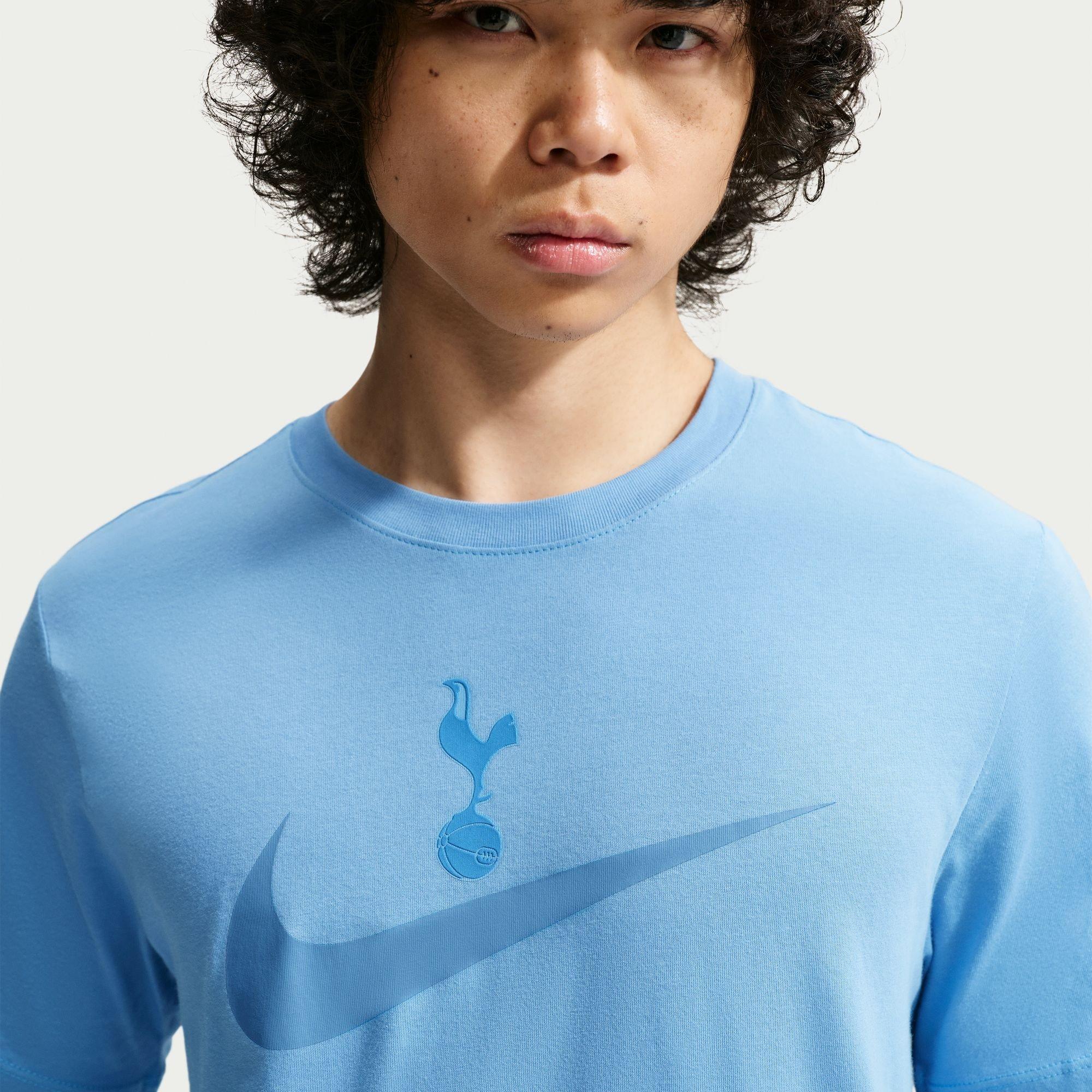 Blauw/Wit - Nike - Tottenham Crest T-Shirt Mens - 3