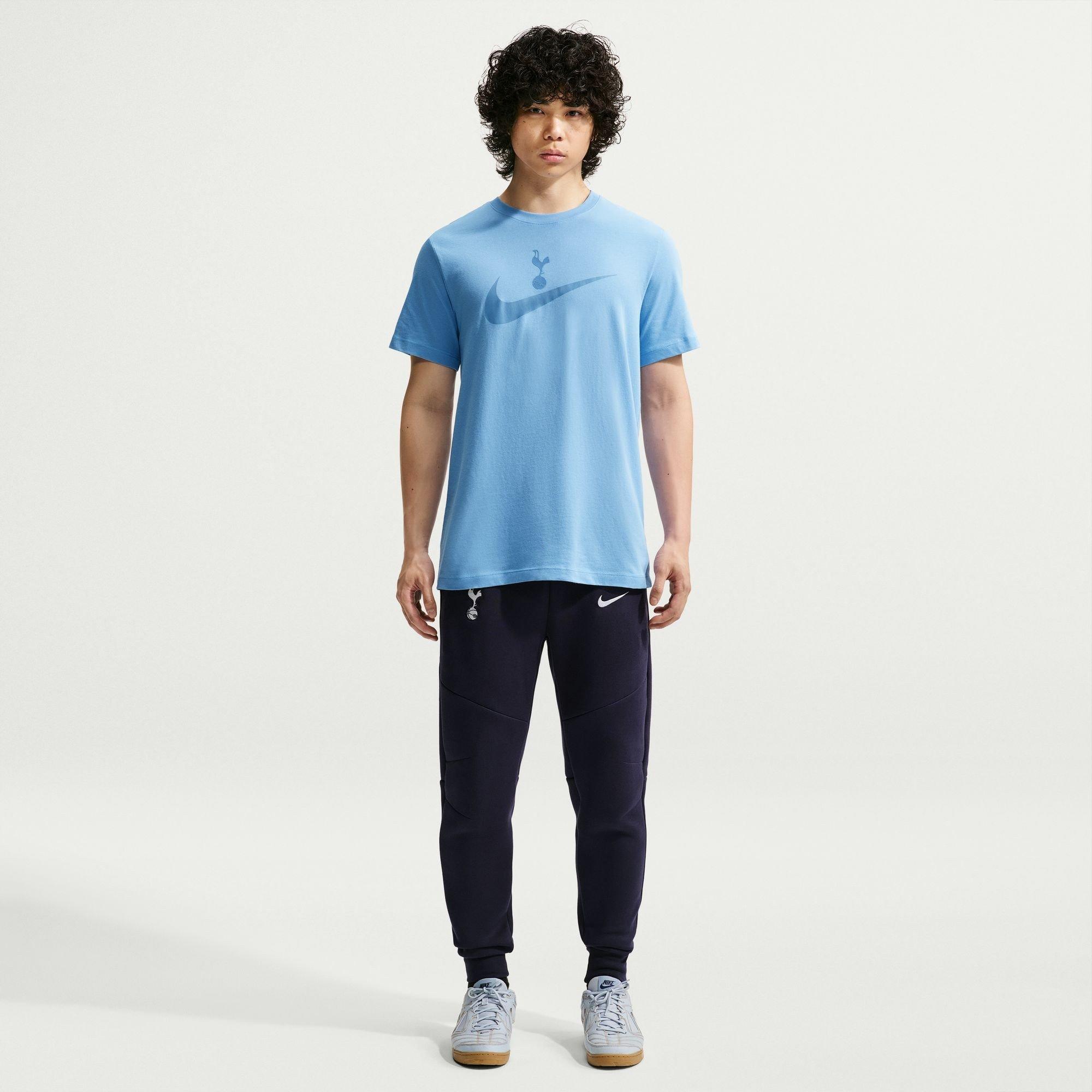 Blauw/Wit - Nike - Tottenham Crest T-Shirt Mens - 4