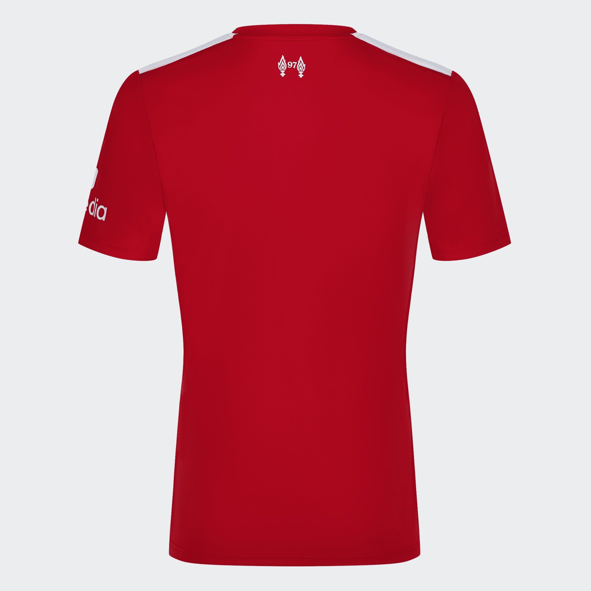 Actmar - adidas - Mens Liverpool Home Short Sleeve T-Shirt - 2