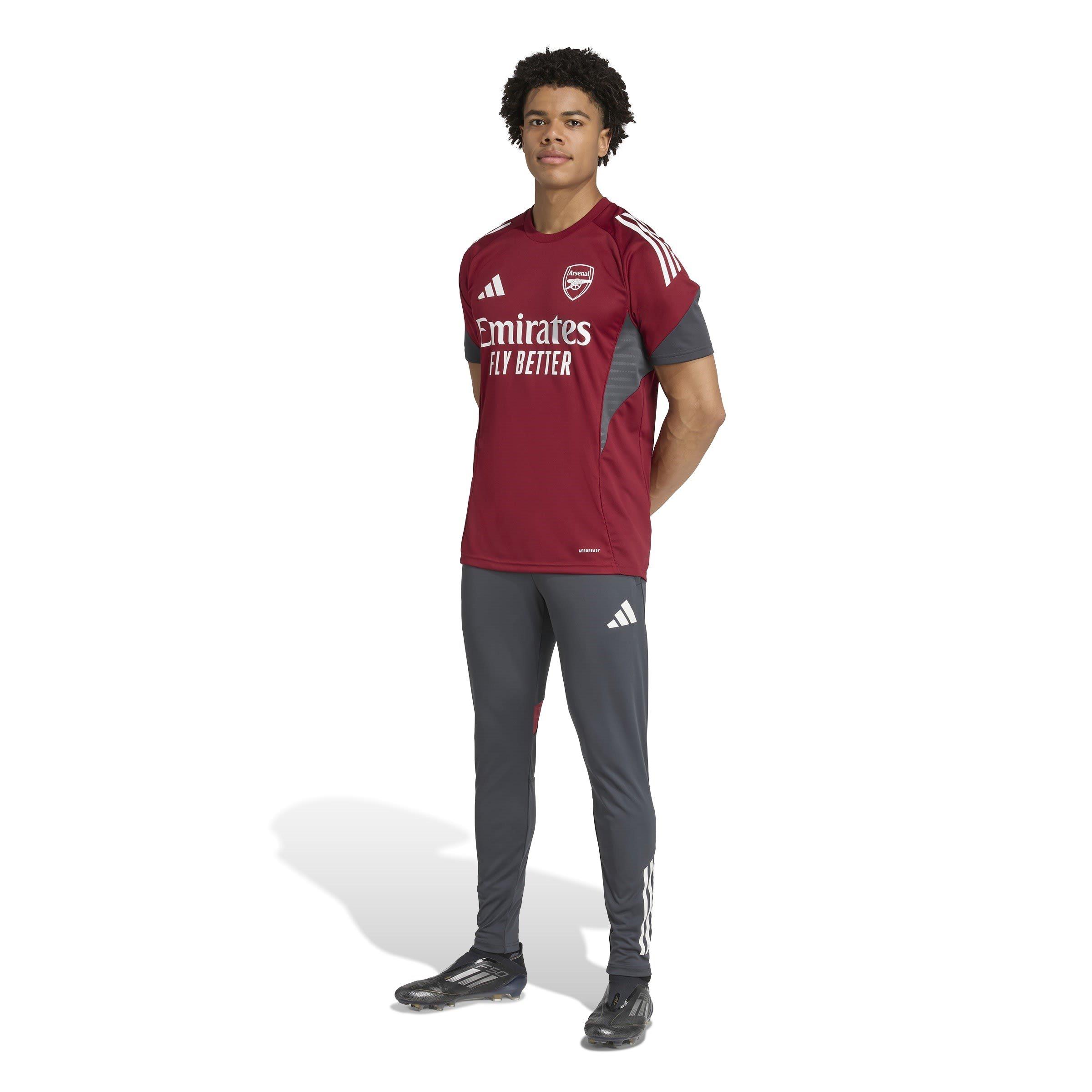 Burgundy/D.Grey - adidas - Arsenal Tiro 25 Competition Training Shirt - 7