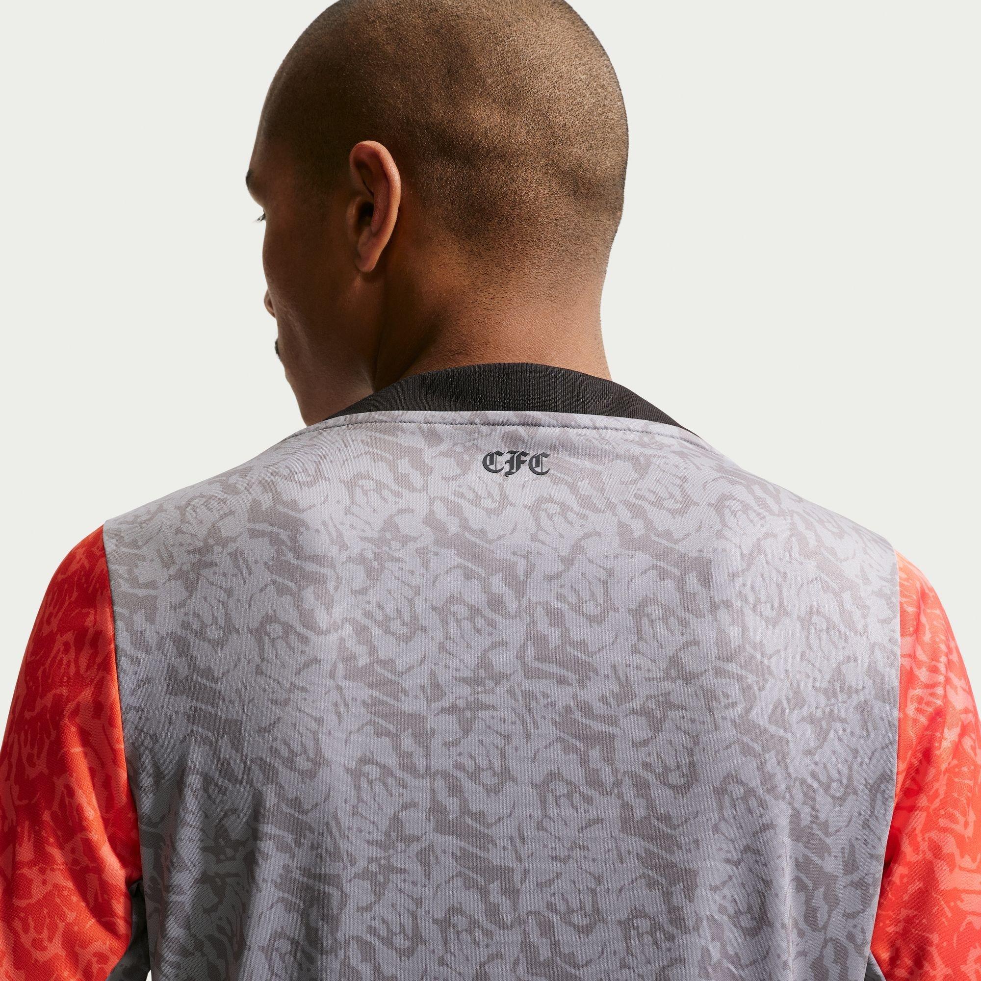 Grijs/Oranje - Nike - Nike CFC PM Jsy Sn63 - 2