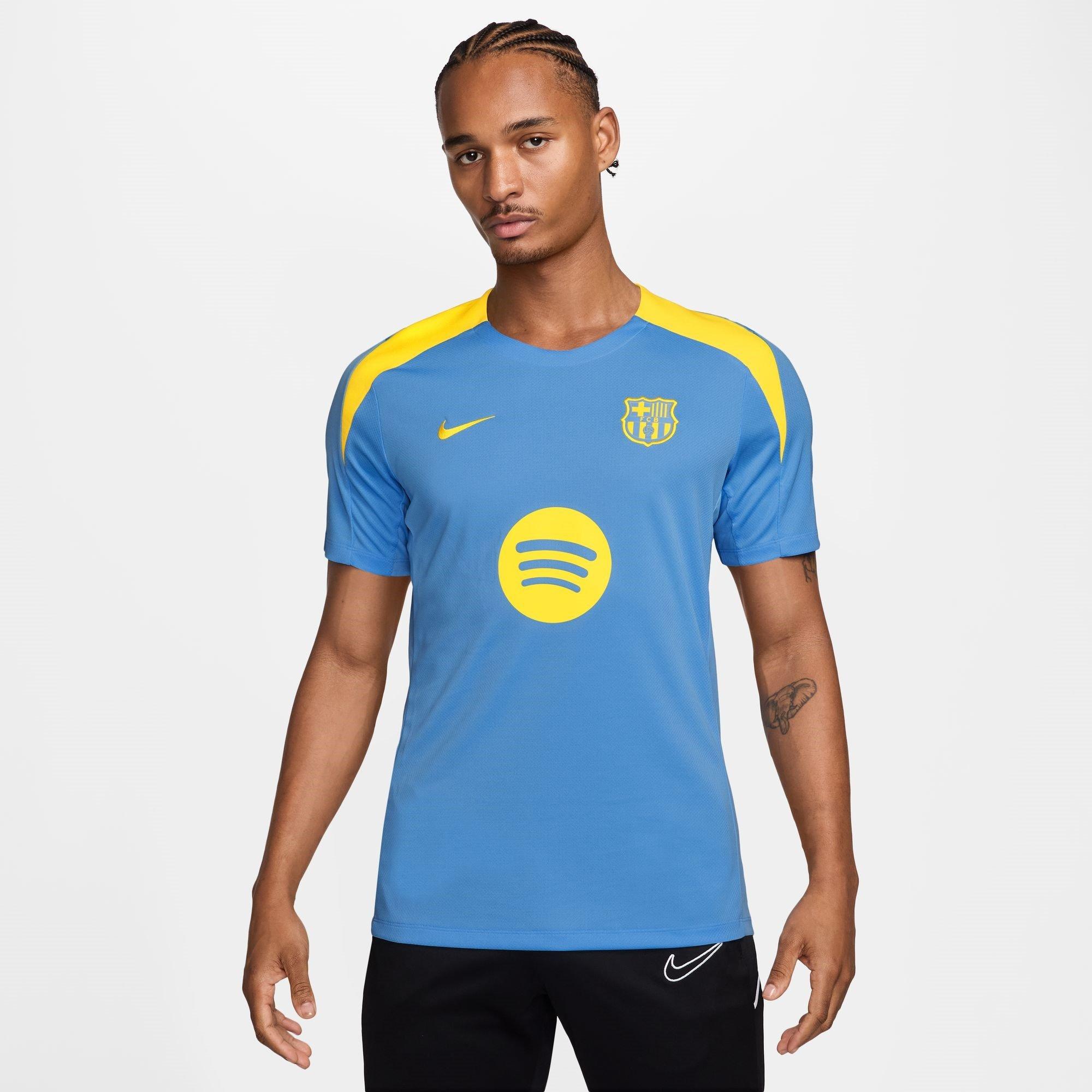 Blauw/Geel - Nike - Nike FCB Trn Tee Sn63 - 1