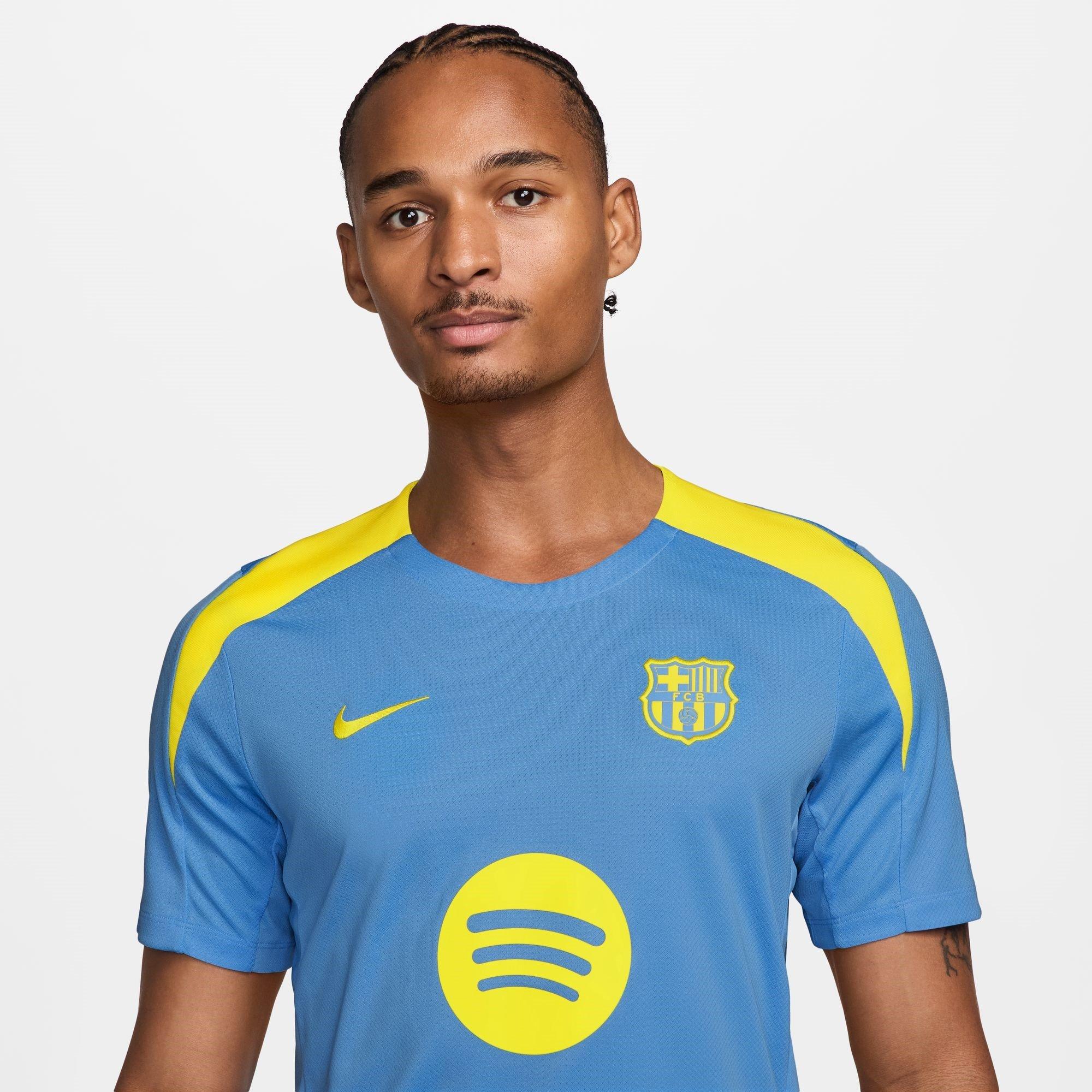 Blauw/Geel - Nike - Nike FCB Trn Tee Sn63 - 3